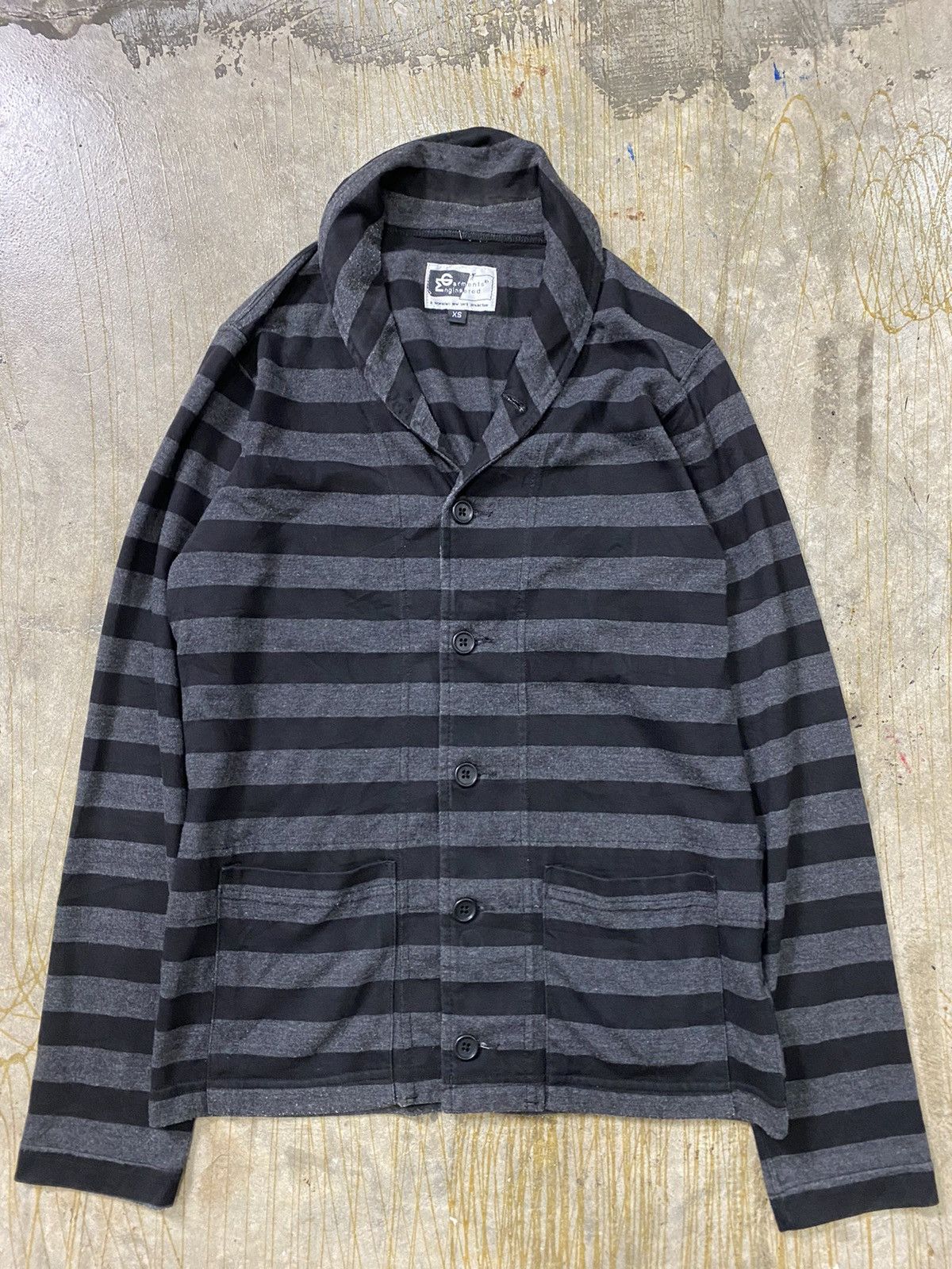 Engineered Garments × Needles × Nepenthes Vtg EG border lights button up sweat Size US XS / EU 42 / 0 - 2 Thumbnail