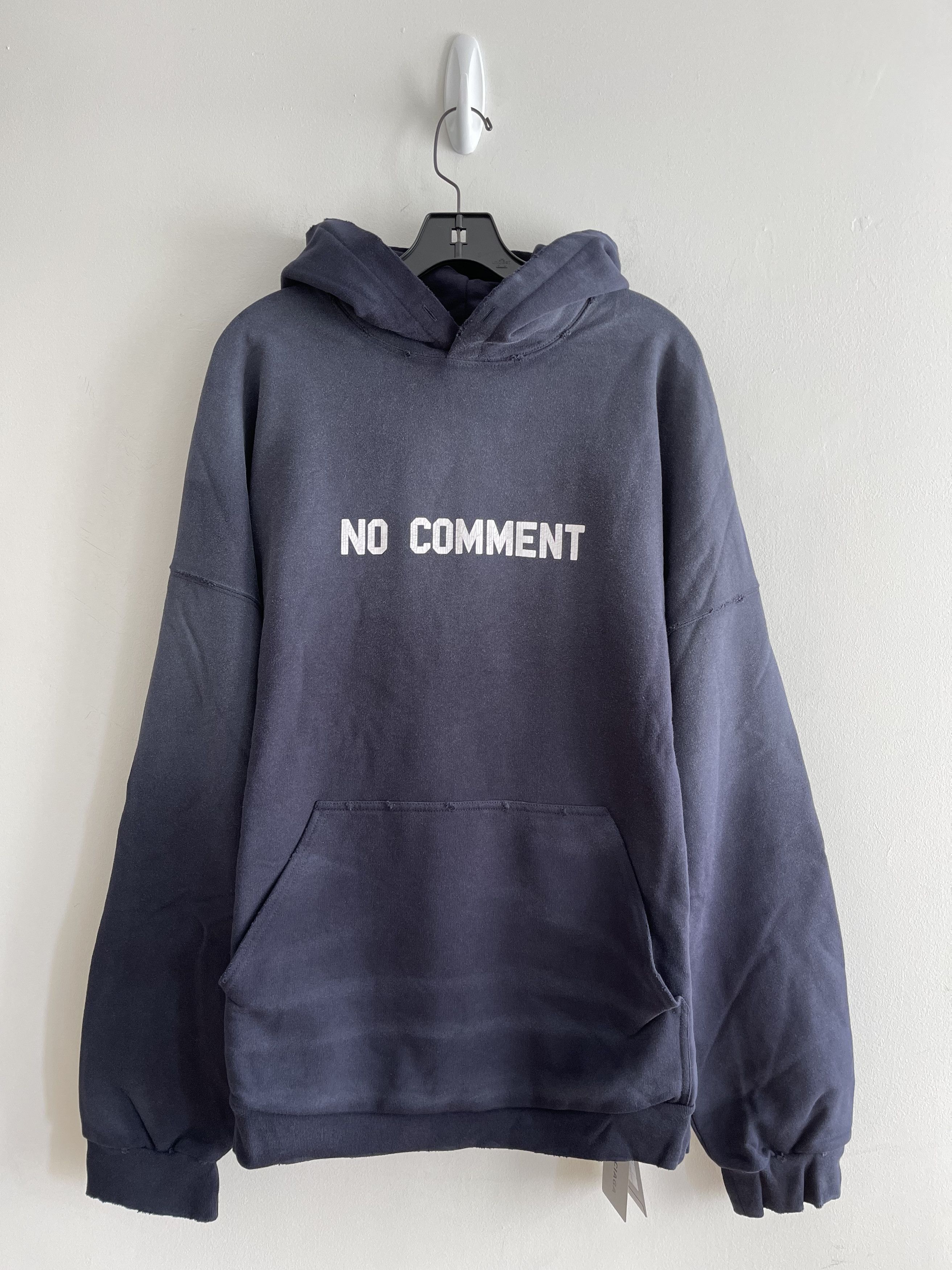 Balenciaga No Comment Hoodie | Grailed