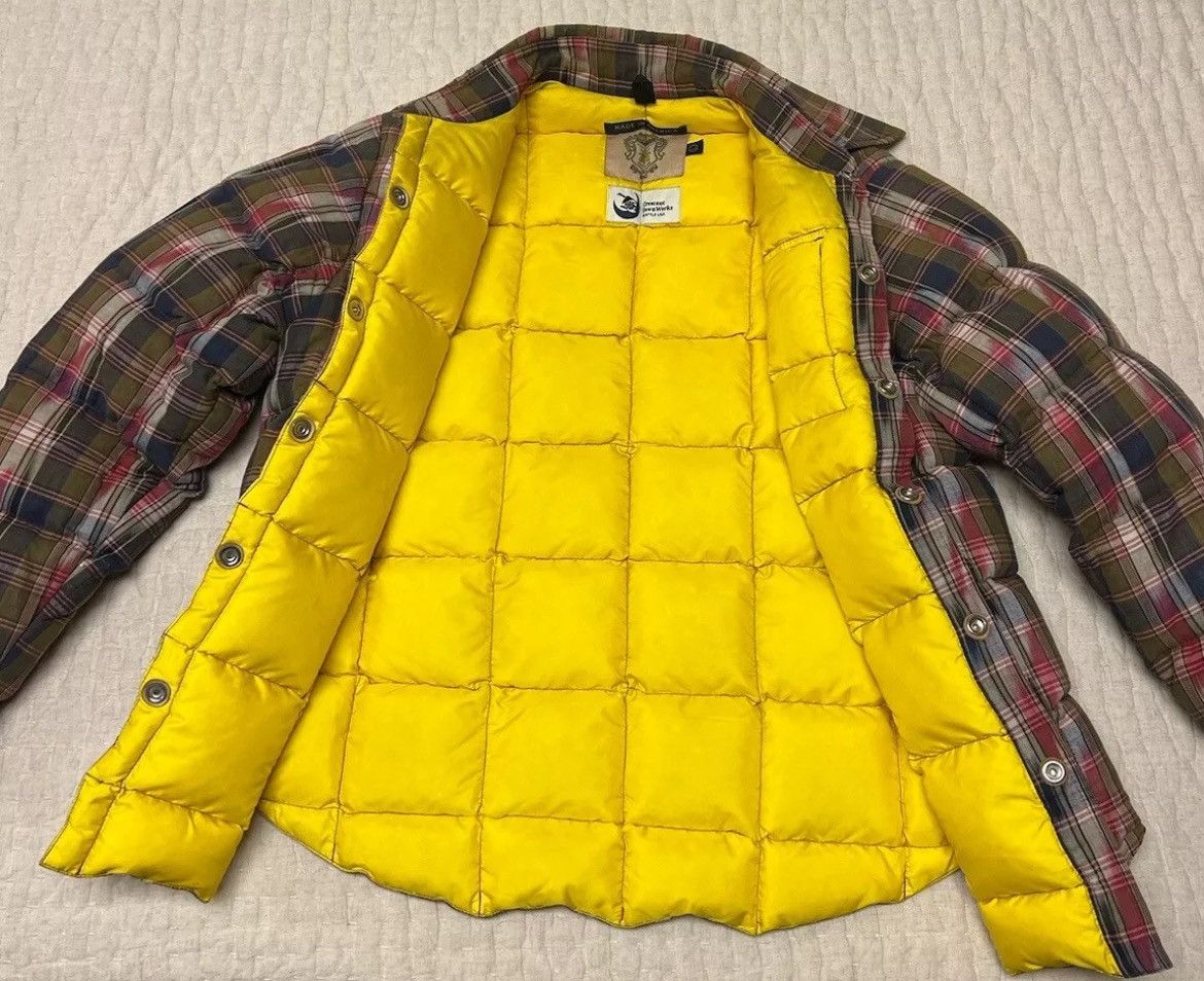 Billionaire Boys Club × Crescent Down Works Crescent Down Works x BBC Mens L Madras Snap Puffer Jacket Size US L / EU 52-54 / 3 - 5 Thumbnail