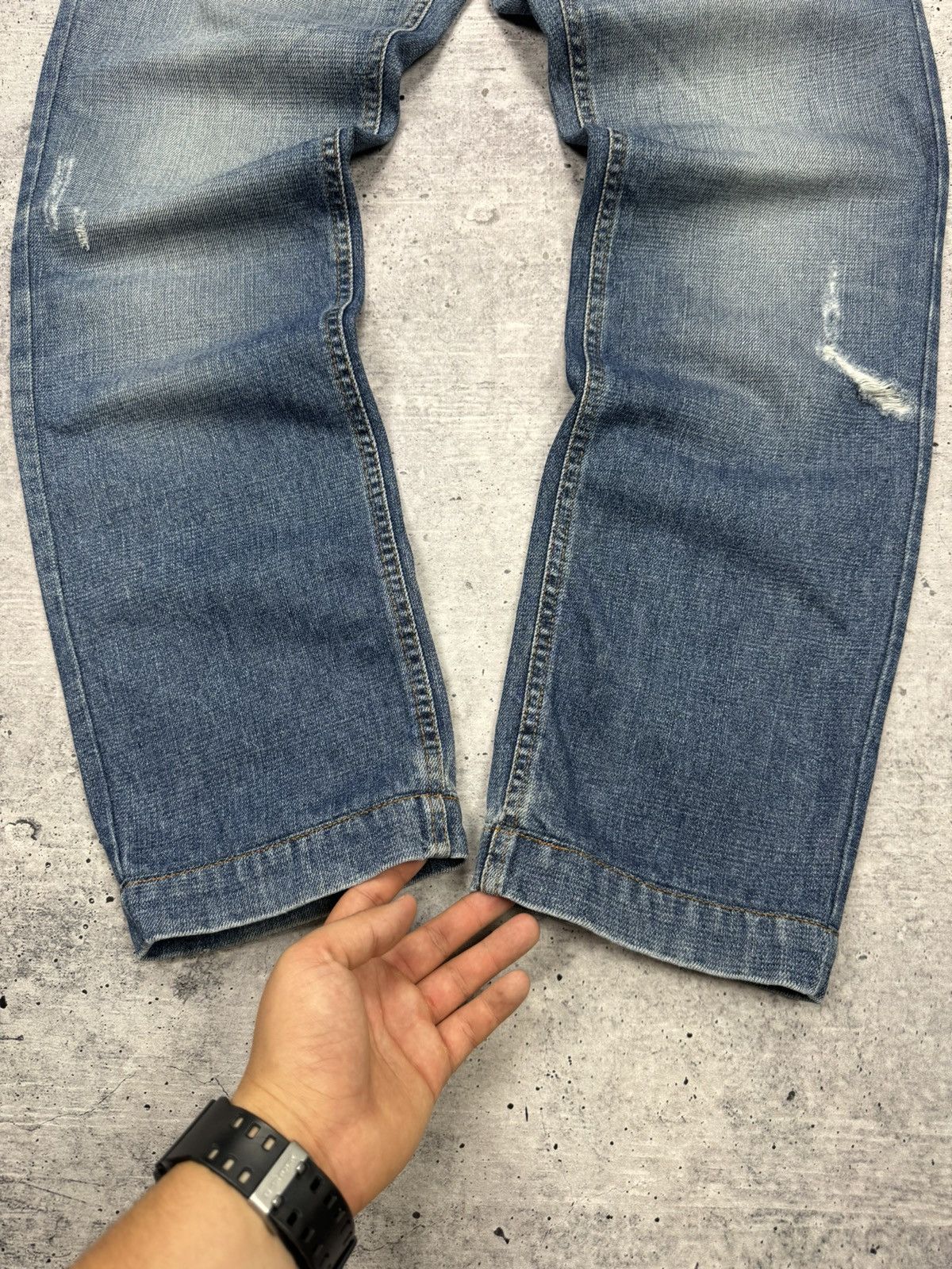 Dolce & Gabbana × Vintage Dolce&Gabbana Metal Pocket Big Logo Blue Stonewashed Jeans Size US 32 / EU 48 - 7 Thumbnail