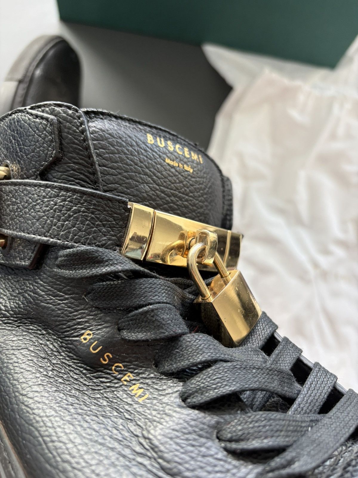 Buscemi Buscemi Locker Leather Sneaker Iconic Size US 9 / EU 42 - 11 Thumbnail