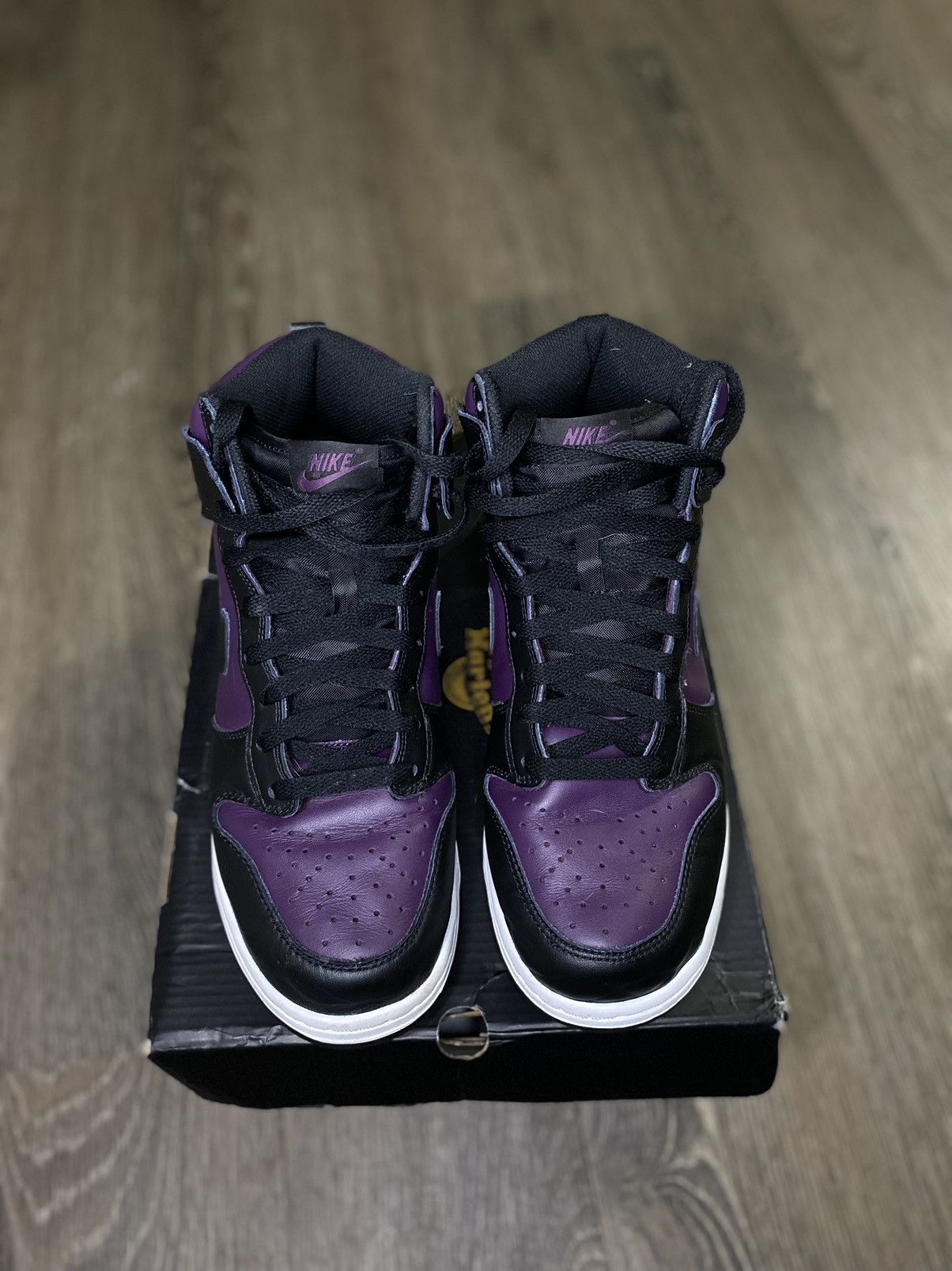 fragment dunks purple
