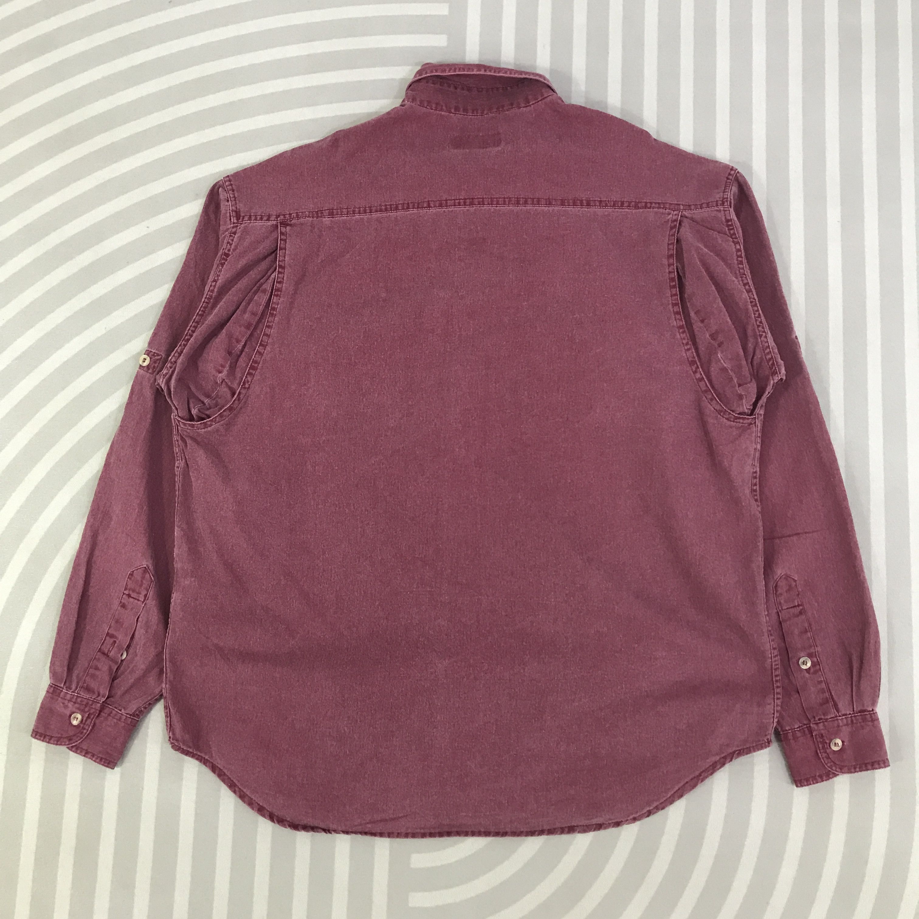 Jack Wolfskin Vintage Jack Wolfskin work Button Up Shirts K117B16 Size US L / EU 52-54 / 3 - 3 Thumbnail