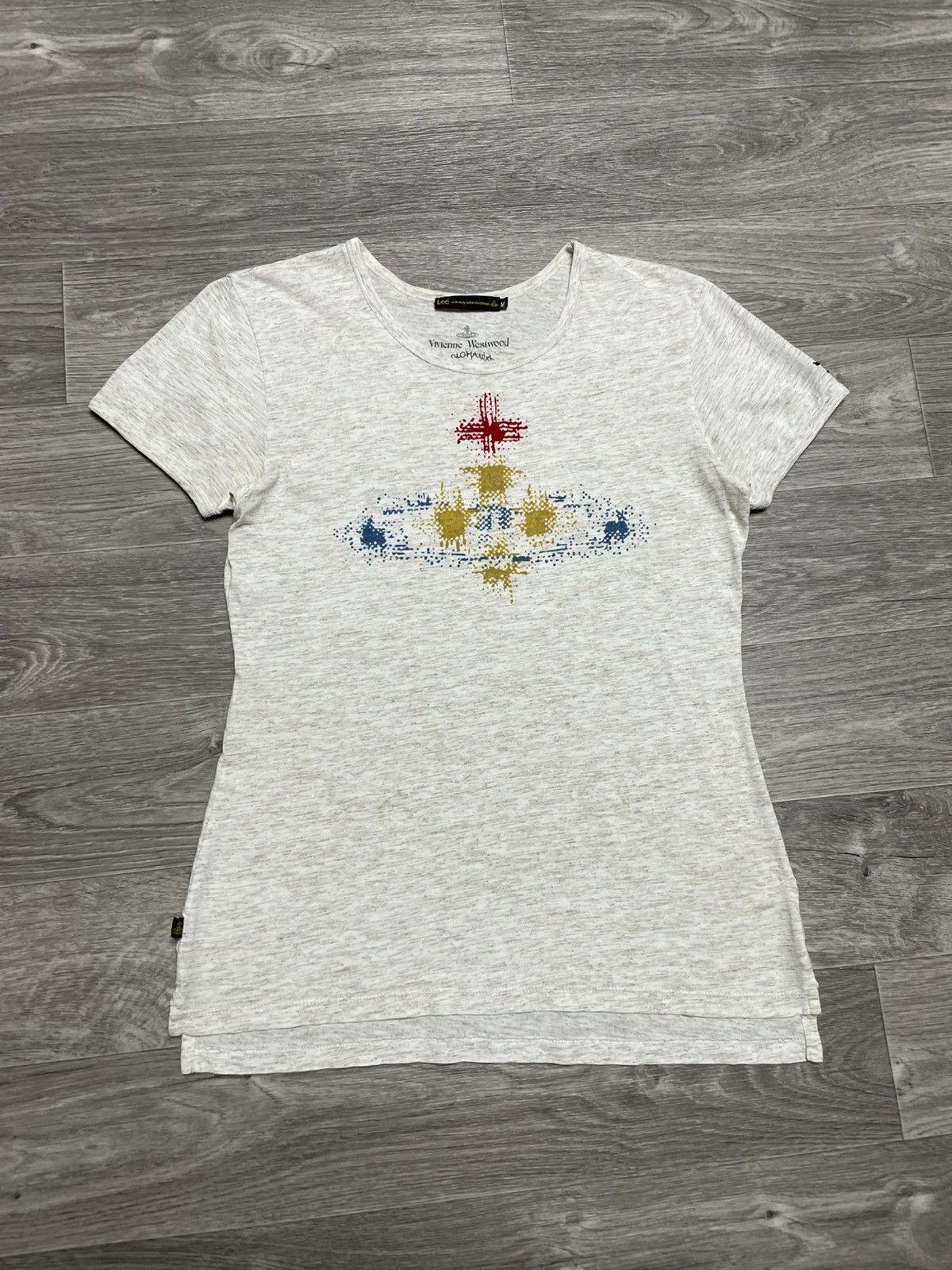 Lee × Vivienne Westwood Vintage Vivienne Westwood x Lee Big Orb Graphic Print Y2K Size M / US 6-8 / IT 42-44 - 5 Thumbnail