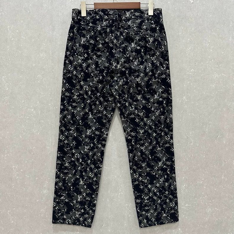 Louis Vuitton LOUIS VUITTON Black print full print printed print printed Size US 29 - 2 Thumbnail