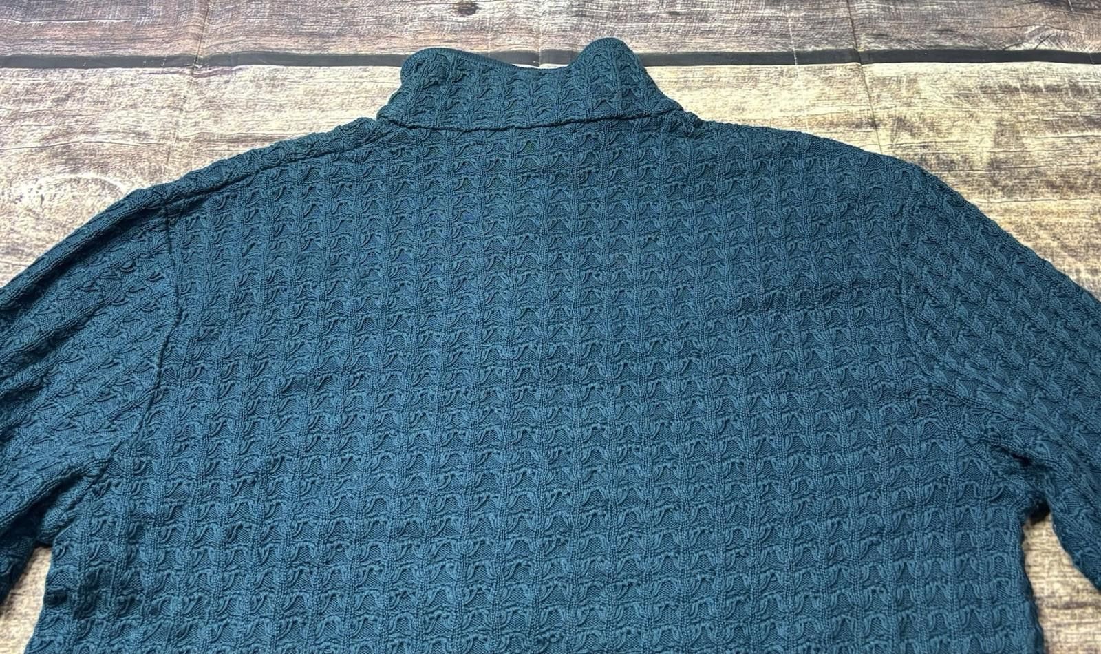 Coogi Coogi Signature Sweater Mens L Mercerised Cotton Mohair 1/4 Size US L / EU 52-54 / 3 - 9 Thumbnail