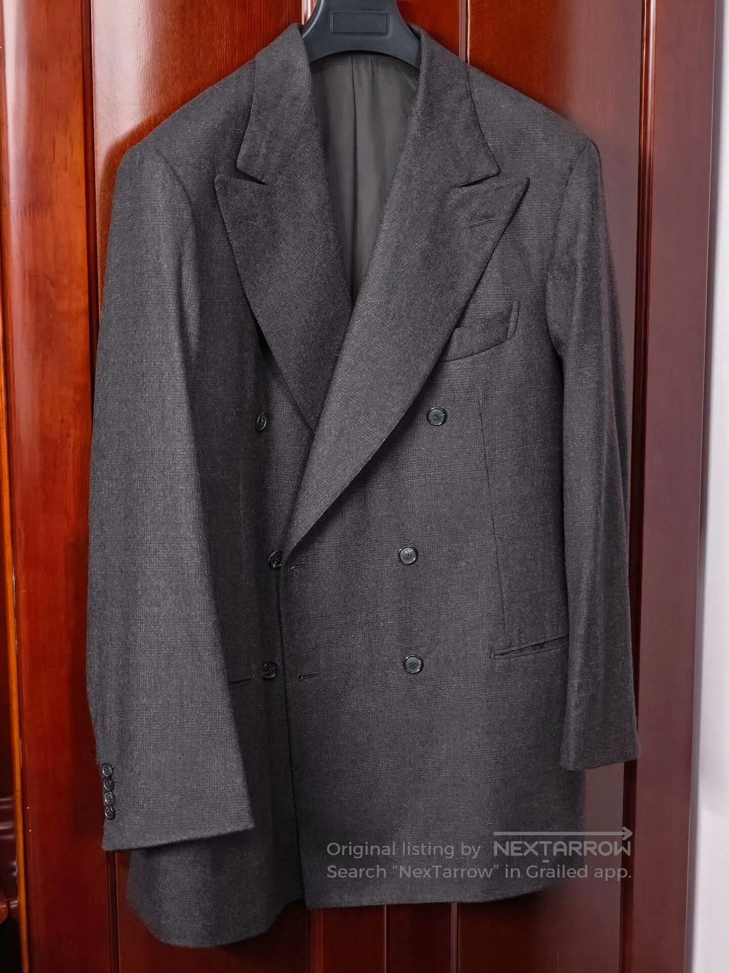 Japanese Brand Custom Tailored Japanese Wool Suit. Size US M / EU 48-50 / 2 - 1 Thumbnail