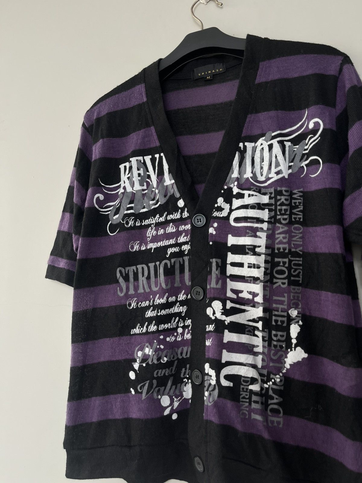 If Six Was Nine SPINASH JAPANESE POEM VKEI GOTHIC SEDITIONARIES PUNK STYLE Size US M / EU 48-50 / 2 - 2 Thumbnail