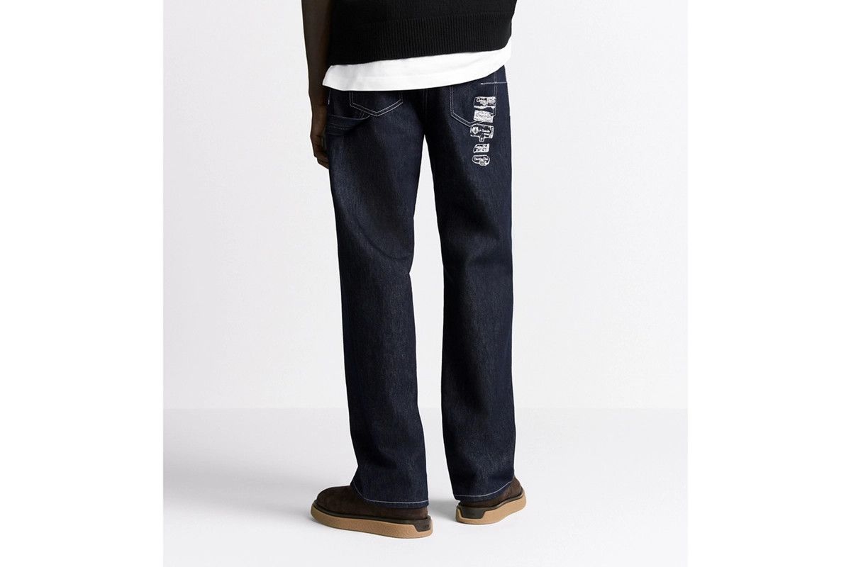 Dior o1bcso1str0326 Archives Labels Heritage Jeans in Blue Size US 30 / EU 46 - 5 Thumbnail