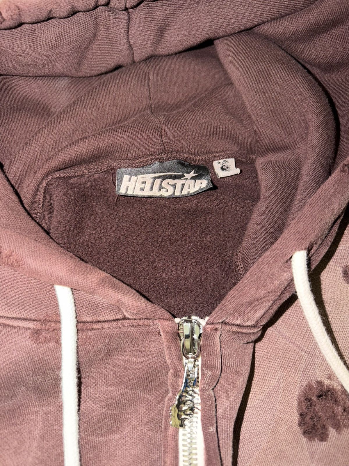 HELLSTAR Hellstar brown Tribal Lazer Zip-up Size US XS / EU 42 / 0 - 3 Thumbnail