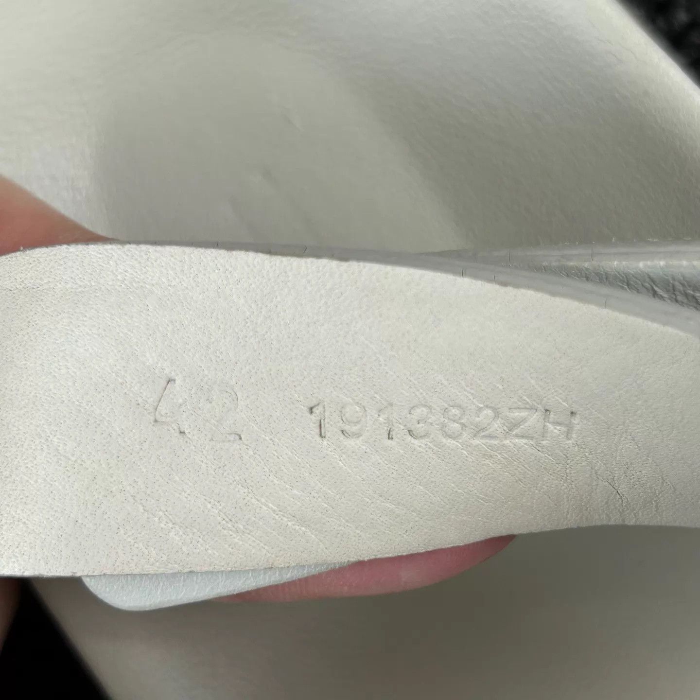 Hermes Hermes White Erji Slipper HB6772 42 Size US 9 / EU 42 - 7 Thumbnail
