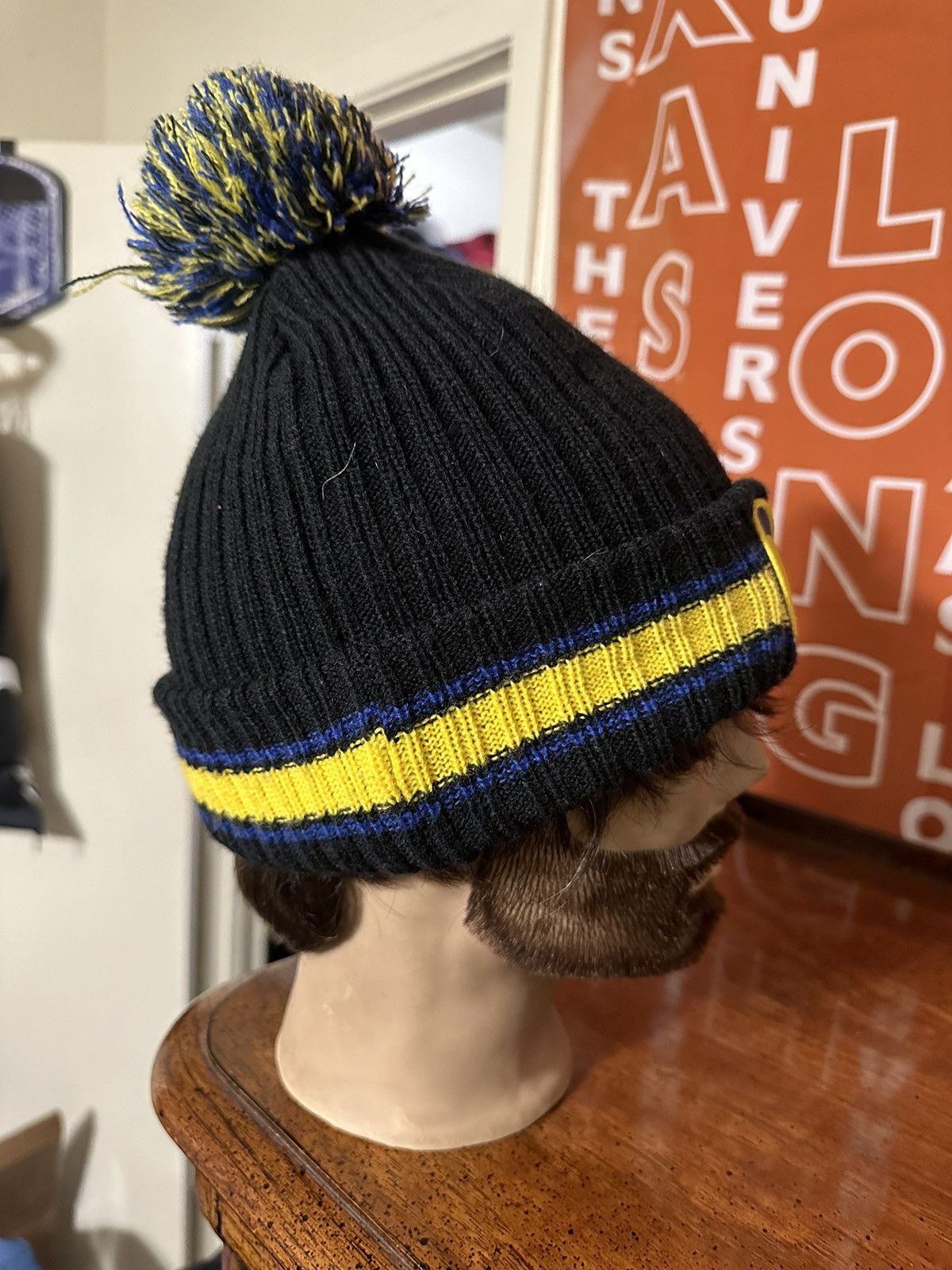 New Era × Vintage Vintage NBA New Era Golden State Warriors beanie hat 00s Size ONE SIZE - 2 Thumbnail