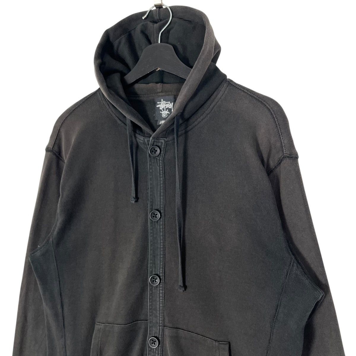 Stussy Stussy Button Hoodie Jacket Size US L / EU 52-54 / 3 - 2 Thumbnail