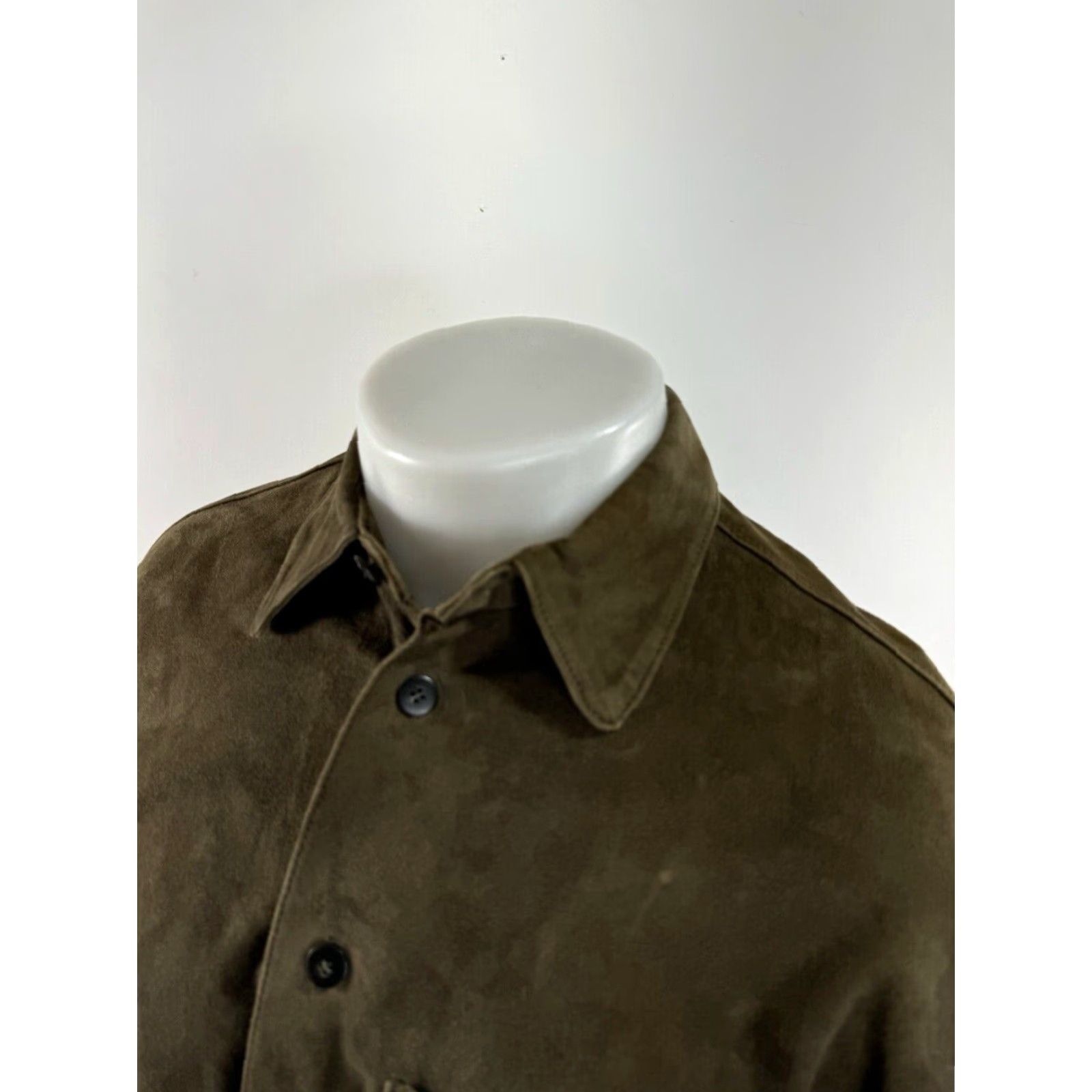 Vintage Robert Comstock Endurance - Suede Leather Mens S Shirt Jacket Size US S / EU 44-46 / 1 - 2 Thumbnail