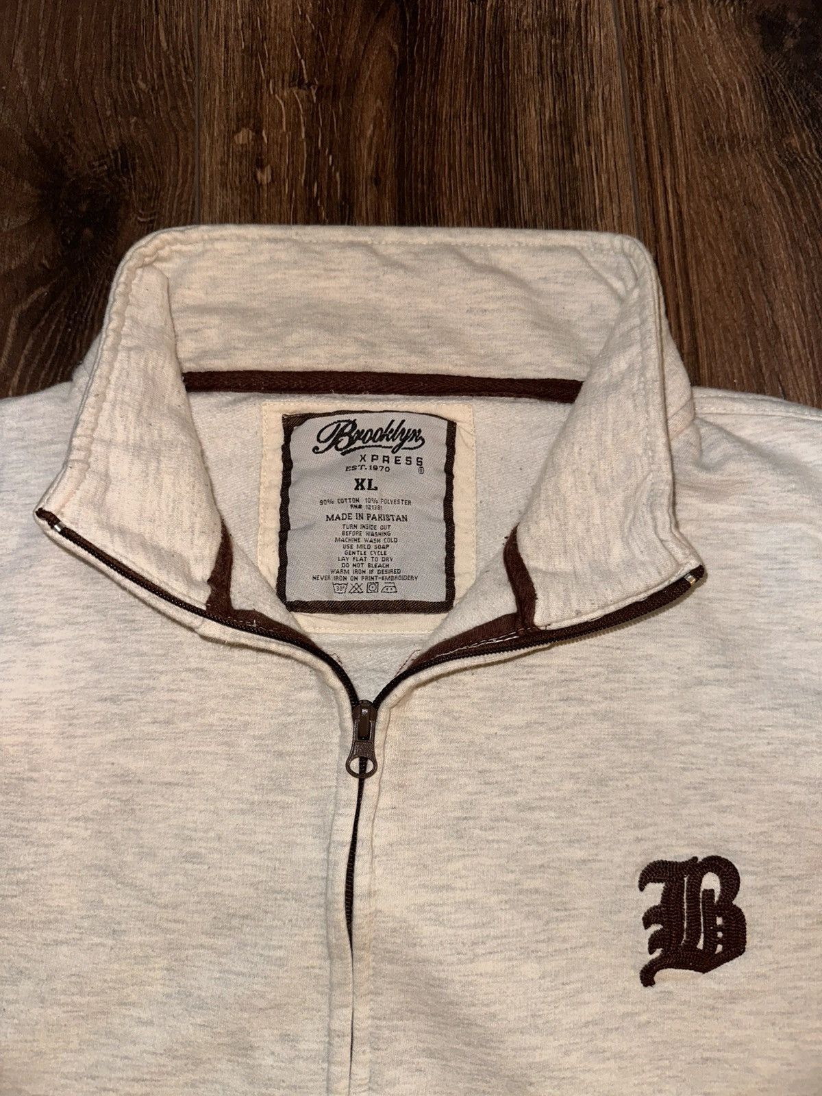 Brooklyn Xpress Vintage Brooklyn Xpress Mens Jacket Size US XL / EU 56 / 4 - 2 Thumbnail
