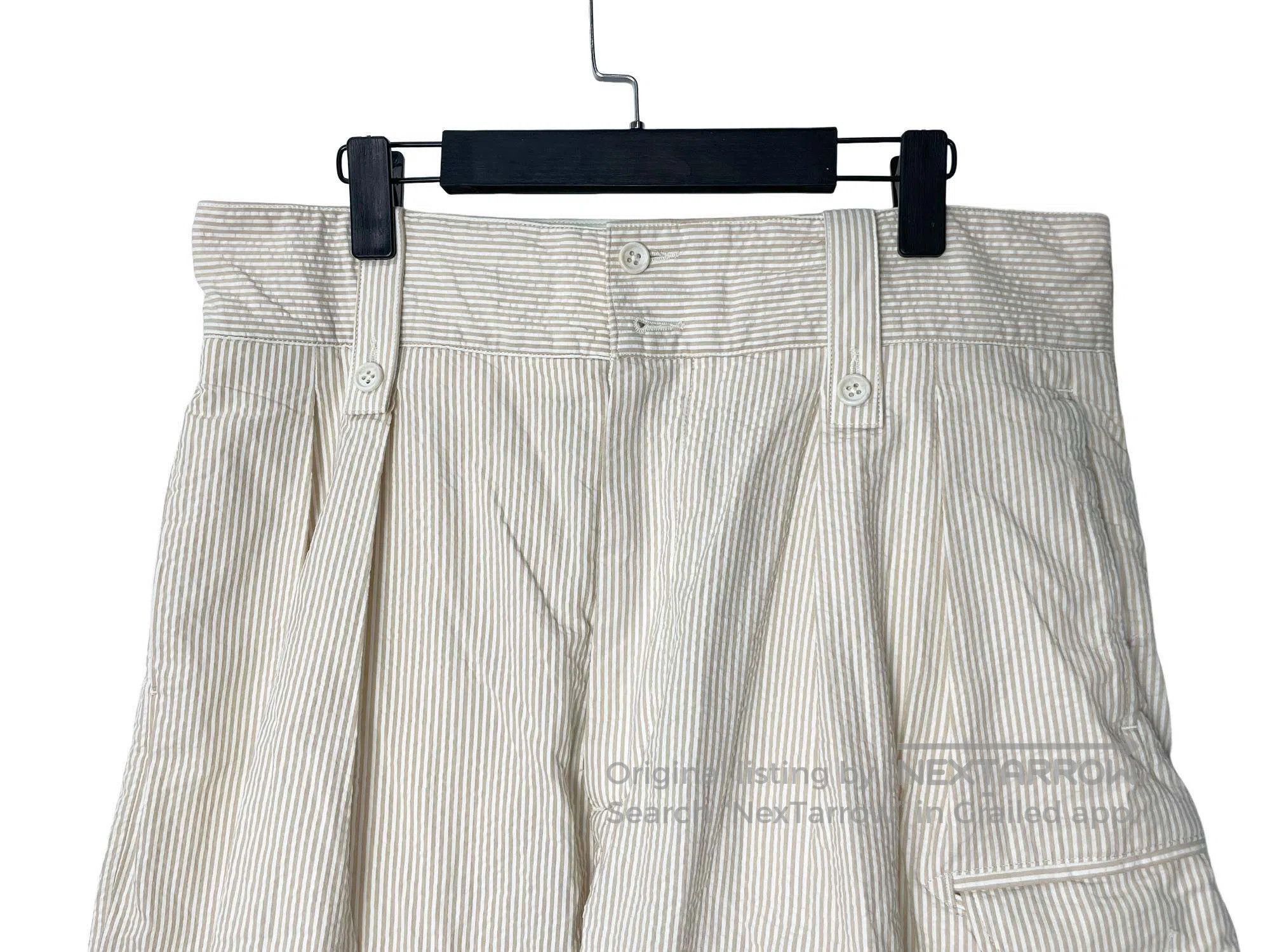 Engineered Garments Engineered Garments size M Striped Five-Quarter Shorts Size US 27 - 3 Thumbnail