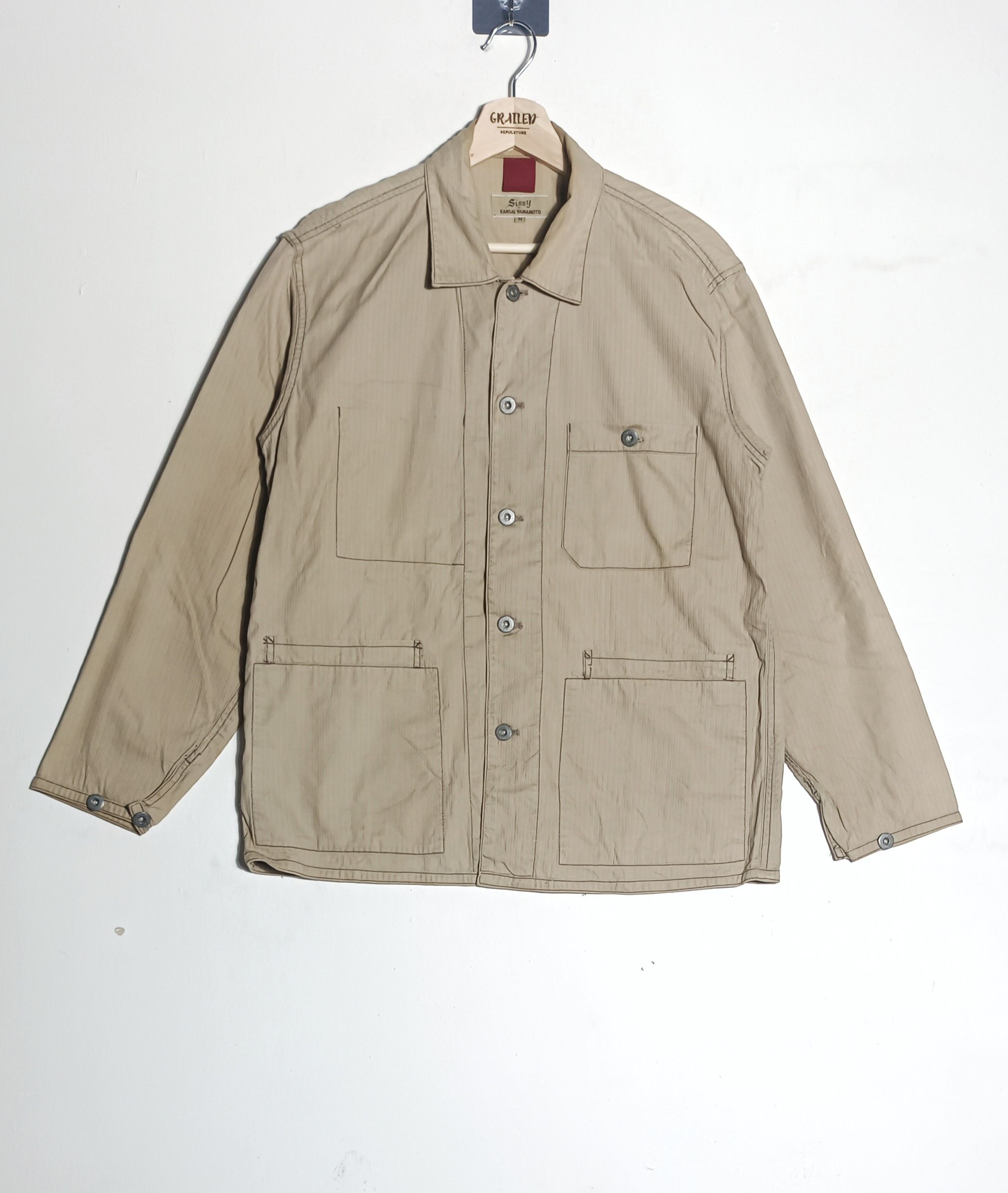 Japanese Brand × Kansai Yamamoto × Vintage SISSY by KANSAI YAMAMOTO CHROE JACKET BUTTON UP Size US M / EU 48-50 / 2 - 2 Thumbnail