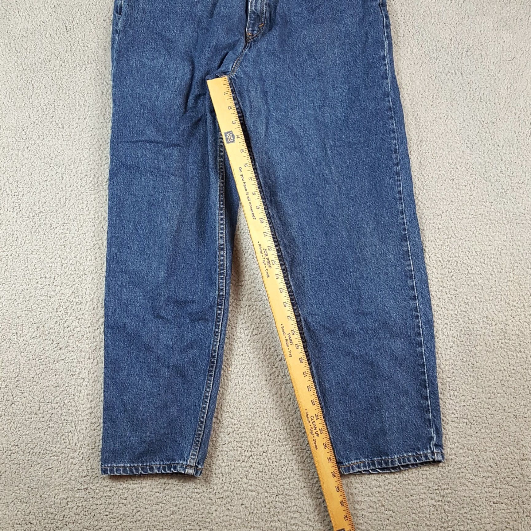 Levi's VINTAGE Levi's 560 Jeans Women's Size 14 Straight Leg Denim Blue 90s 2000s Y2K Size 36" / US 14 / IT 50 - 8 Thumbnail