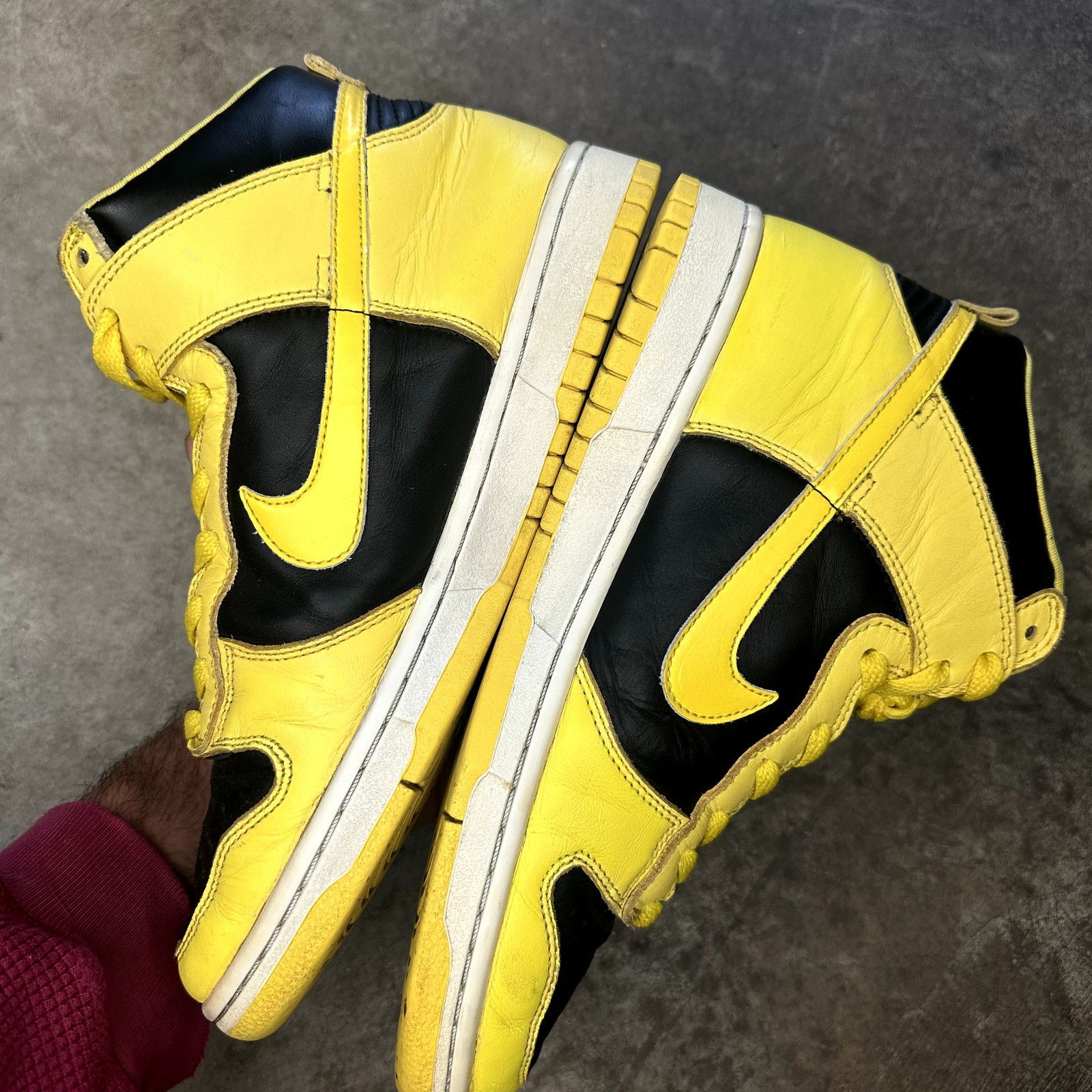 Nike 1999 Nike Dunk Hi 'Golden Rod' Size US 8.5 / EU 41-42 - 9 Thumbnail