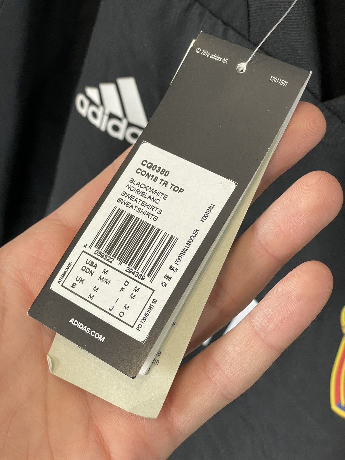 Adidas × Vintage Adidas 2018s Streetwear Basel Black New Soccer Jersey Long Size US M / EU 48-50 / 2 - 9 Thumbnail