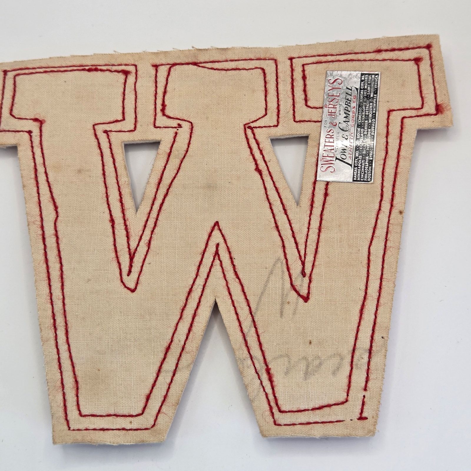 Vintage vintage chenille w varsity patch football Size ONE SIZE - 6 Thumbnail