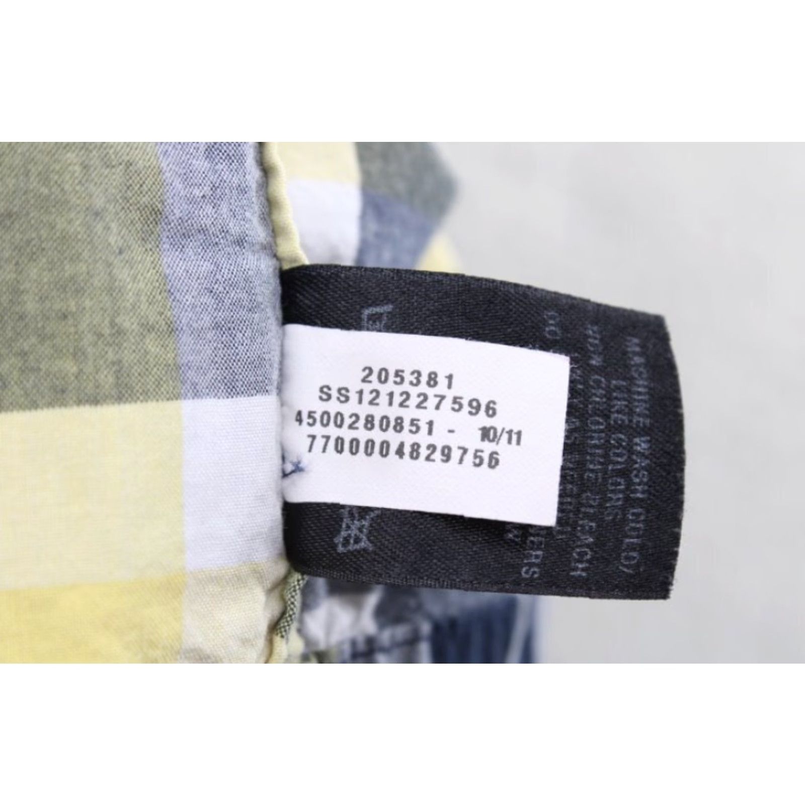 Under Armour Under Armour Shirt Men's XL Short Sleeve Plaid Cotton Preppy Black Yellow White Multicolor Casual Mens Size US XL / EU 56 / 4 - 6 Thumbnail