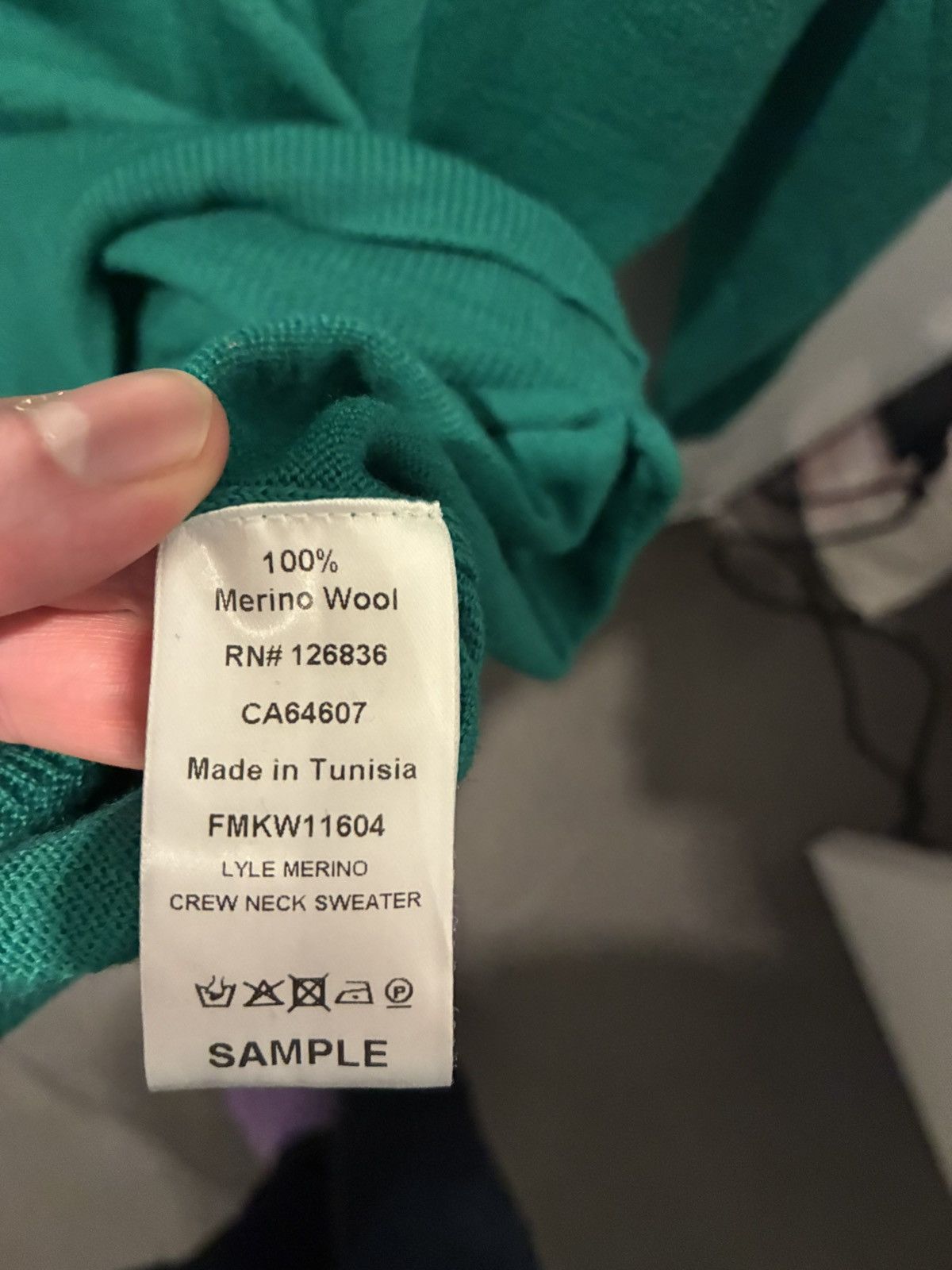 J.Lindeberg J lindeberg keane new merino wool sweater golf green medium Size US M / EU 48-50 / 2 - 3 Thumbnail