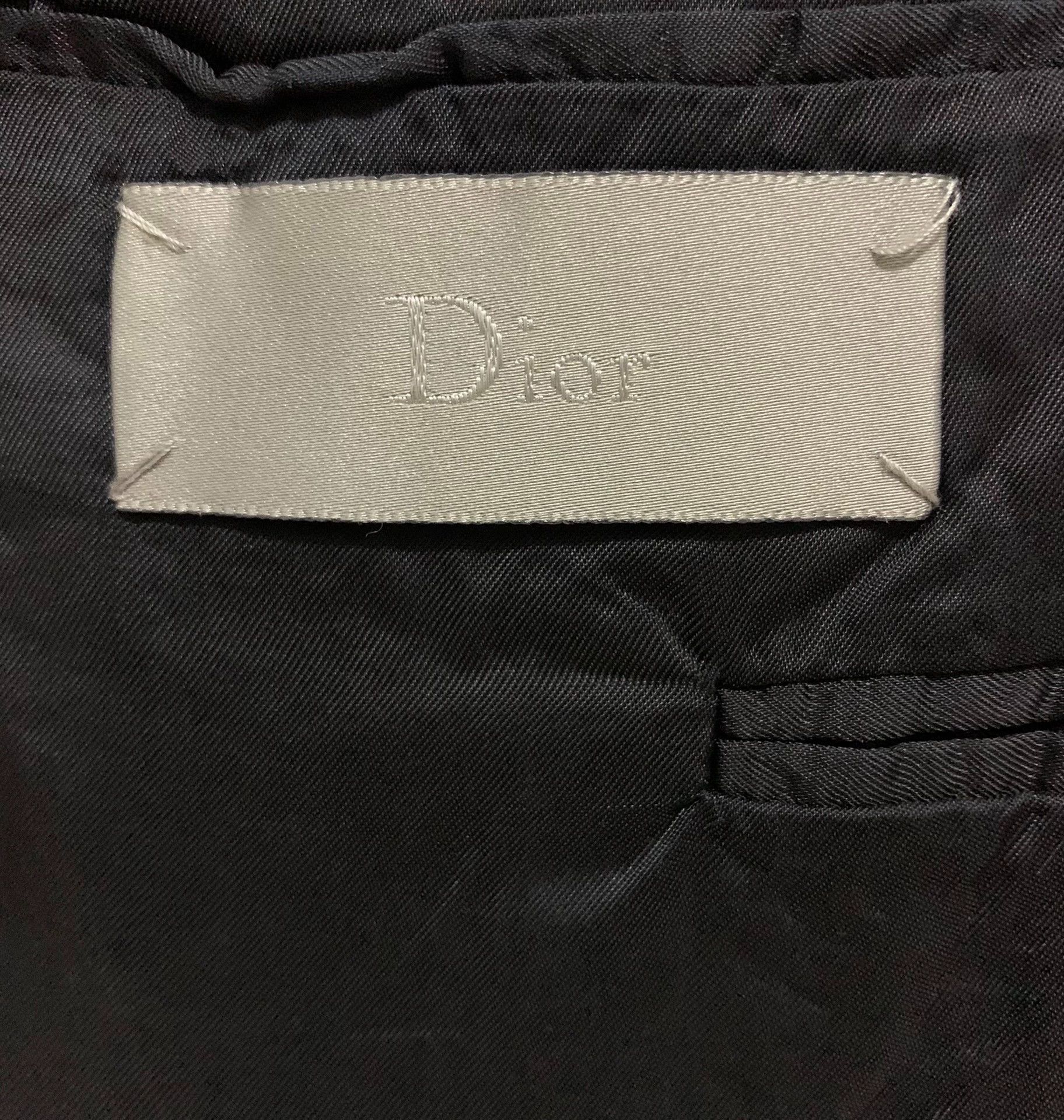 Dior Dior Homme 10fw black notch lapel suit 48 Size 48R - 4 Thumbnail