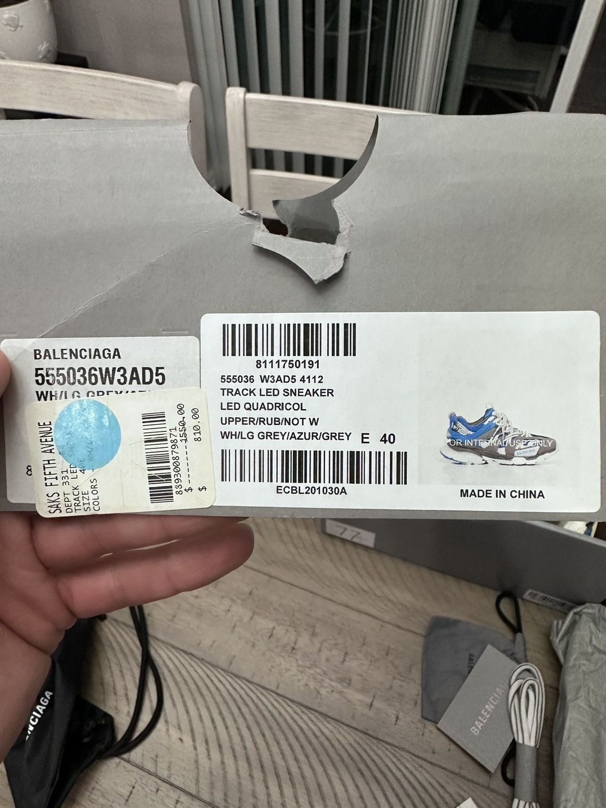 Balenciaga Balenciaga led track Size US 7 / EU 40 - 17 Thumbnail