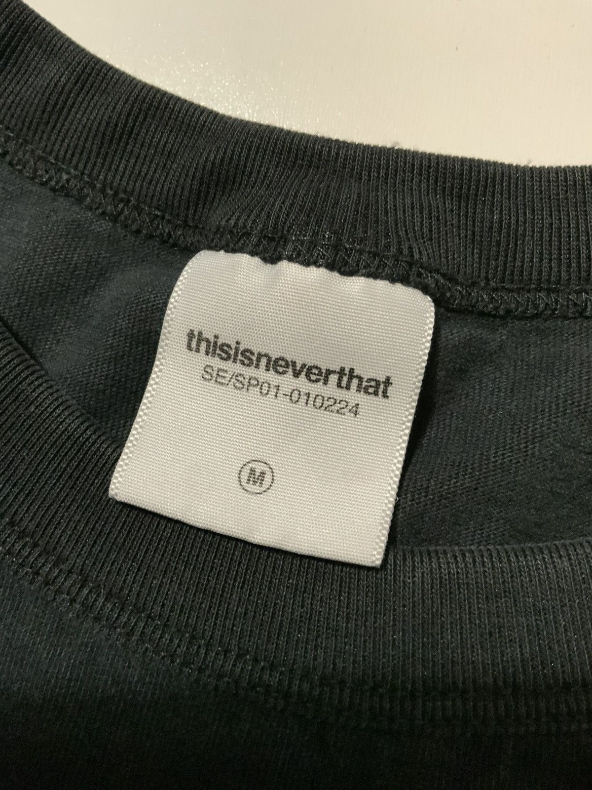 thisisneverthat ThisIsNeverThat Tsnvht Black Graphic Crewneck S/S T-Shirt Size US M / EU 48-50 / 2 - 6 Thumbnail