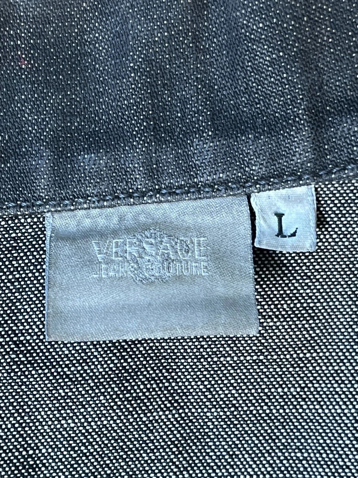 Versace Versace Jeans Couture Denim Jacket Italy S Size US S / EU 44-46 / 1 - 3 Thumbnail