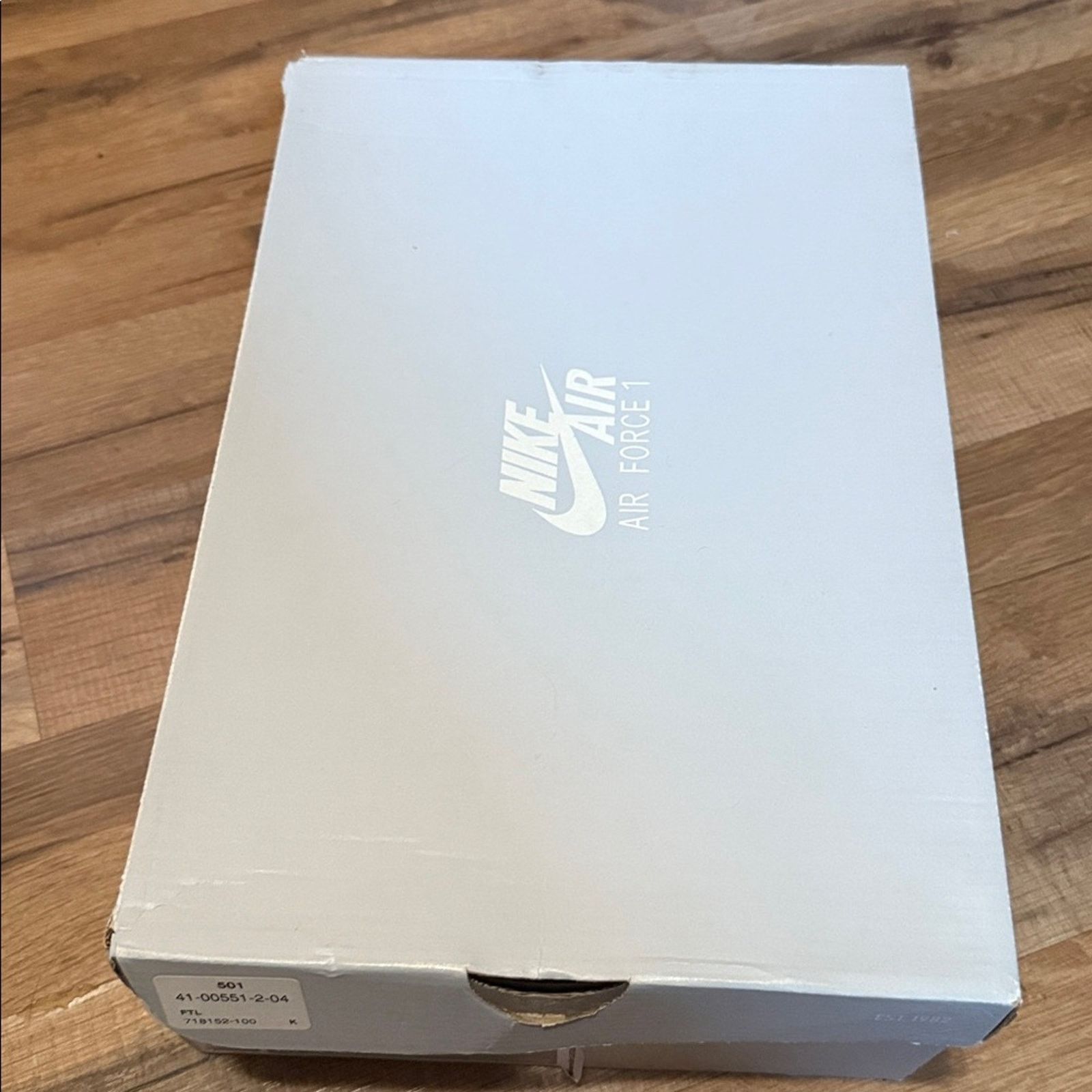 Nike 2014 Nike Air Force 1 Croc White Gum Bottom Size US 10.5 / EU 43-44 - 10 Thumbnail