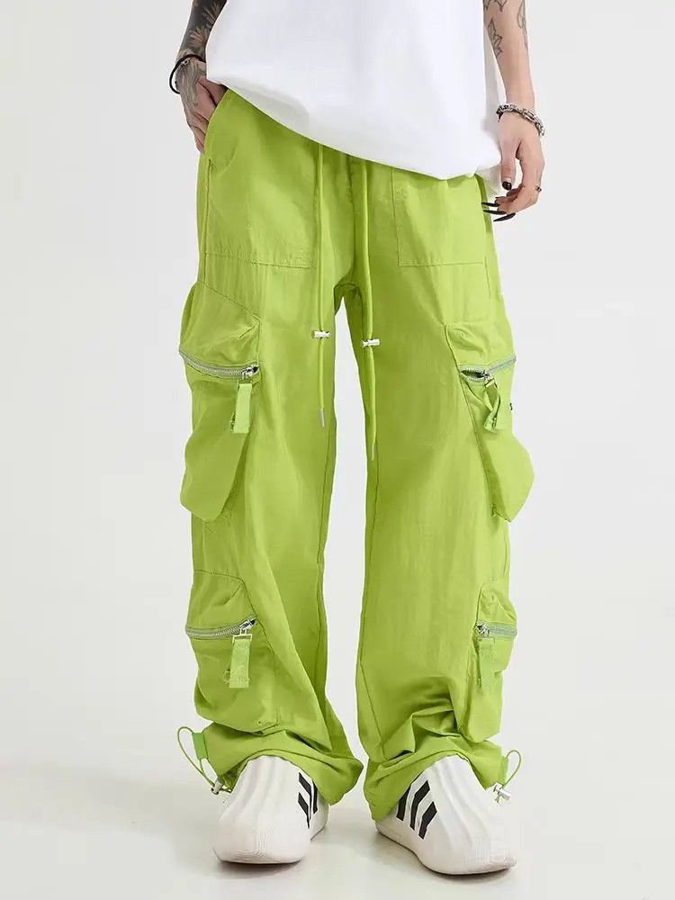 Designer × Japanese Brand Hip Hop Streetwear Designer Loose Casual Pants Size US 32 / EU 48 - 1 Thumbnail