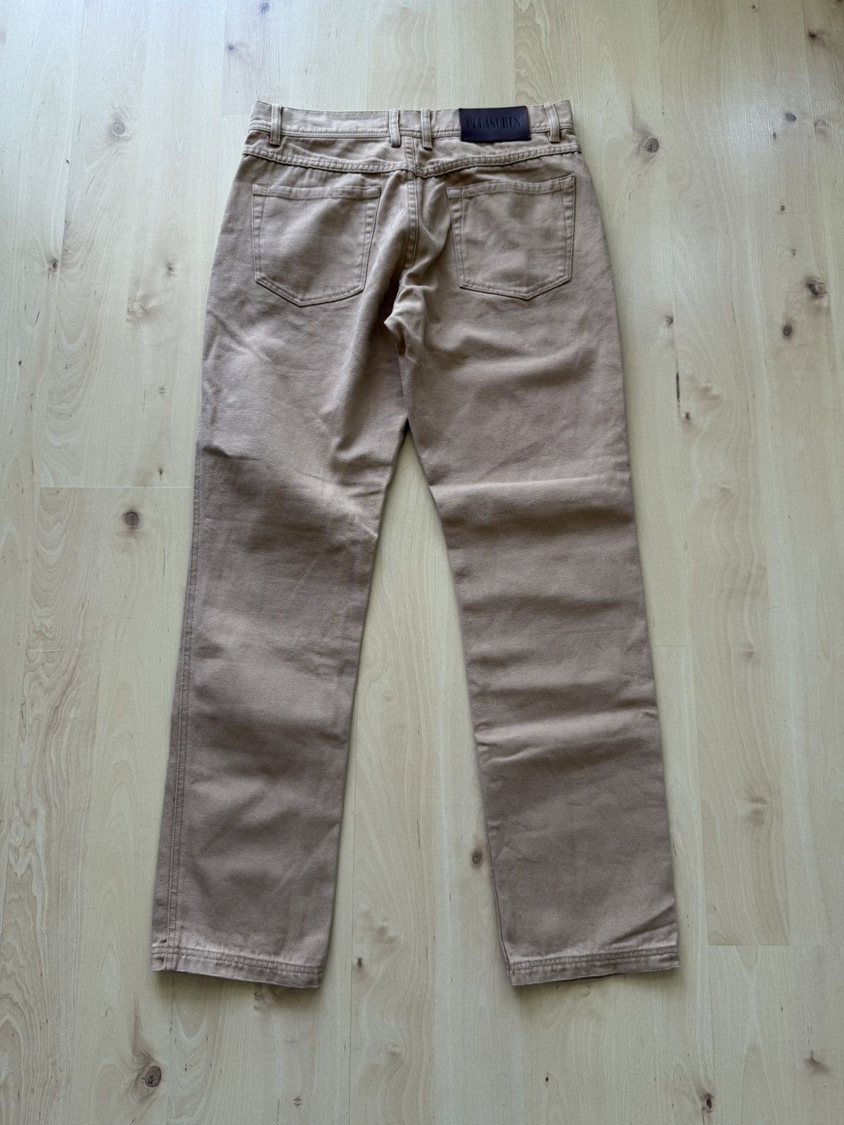 Pleasures Pleasures Now aztec straight fit camel denim jeans Size US 30 / EU 46 - 2 Thumbnail