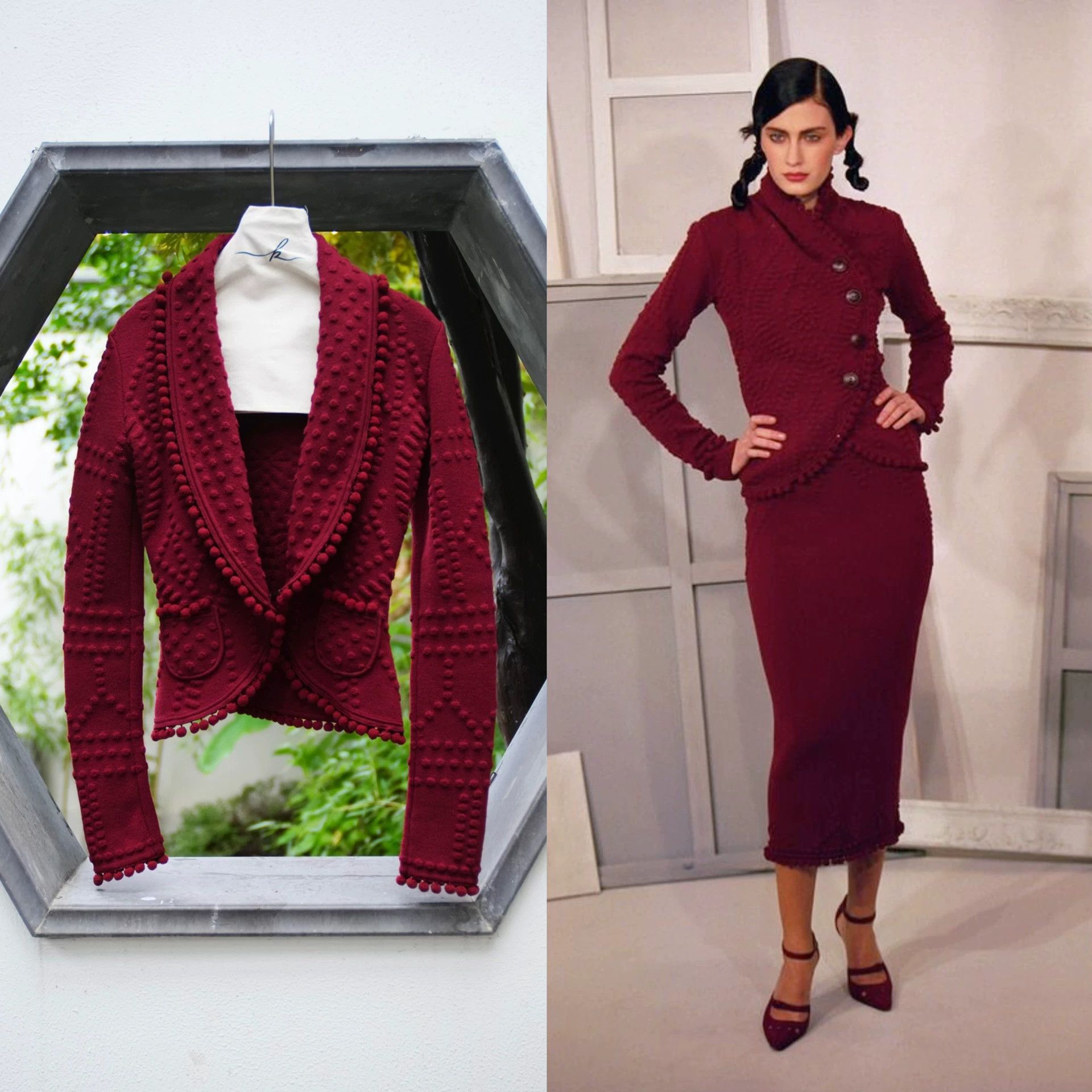 Dior Dior 1999 FW Wool Knit Tailored Blazer 38 (S/M) Size S / US 4 / IT 40 - 1 Thumbnail