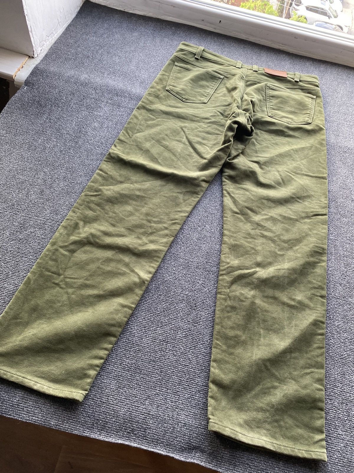 R.M. Williams 🔥Vntg R.M. Williams Heavy Cotton Racing Moto Pants mens 38 Size US 38 / EU 54 - 3 Thumbnail