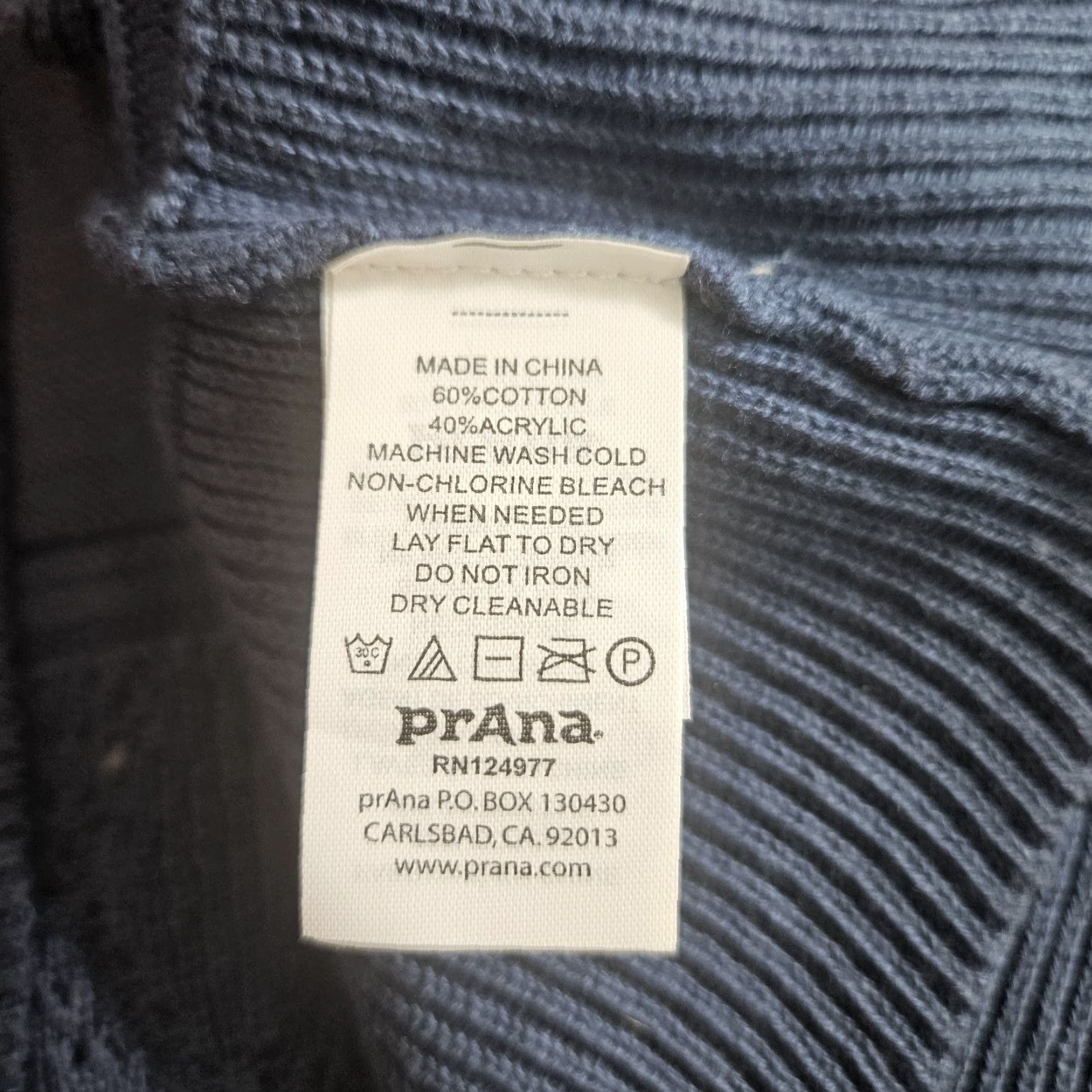 Prana VINTAGE Prana Women's Thea Sweater Skirt Blue Small Cotton Blend Pull On A-Line Short Womens Size S / US 4 / IT 40 - 3 Thumbnail