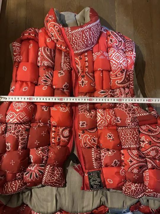 Kapital KAPITAL Bandana Transfer Nylon KEEL Weaving Vest Red 2 Size US M / EU 48-50 / 2 - 1 Thumbnail