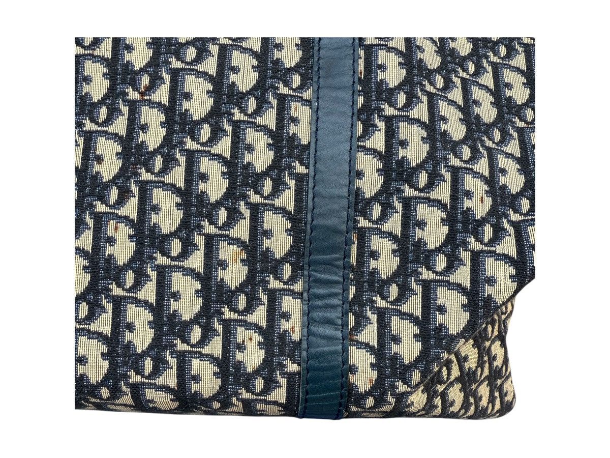 Christian Dior Monsieur × Dior Vintage 90s Christian Dior Trotter Jacquard Boston 40 Size ONE SIZE - 9 Thumbnail