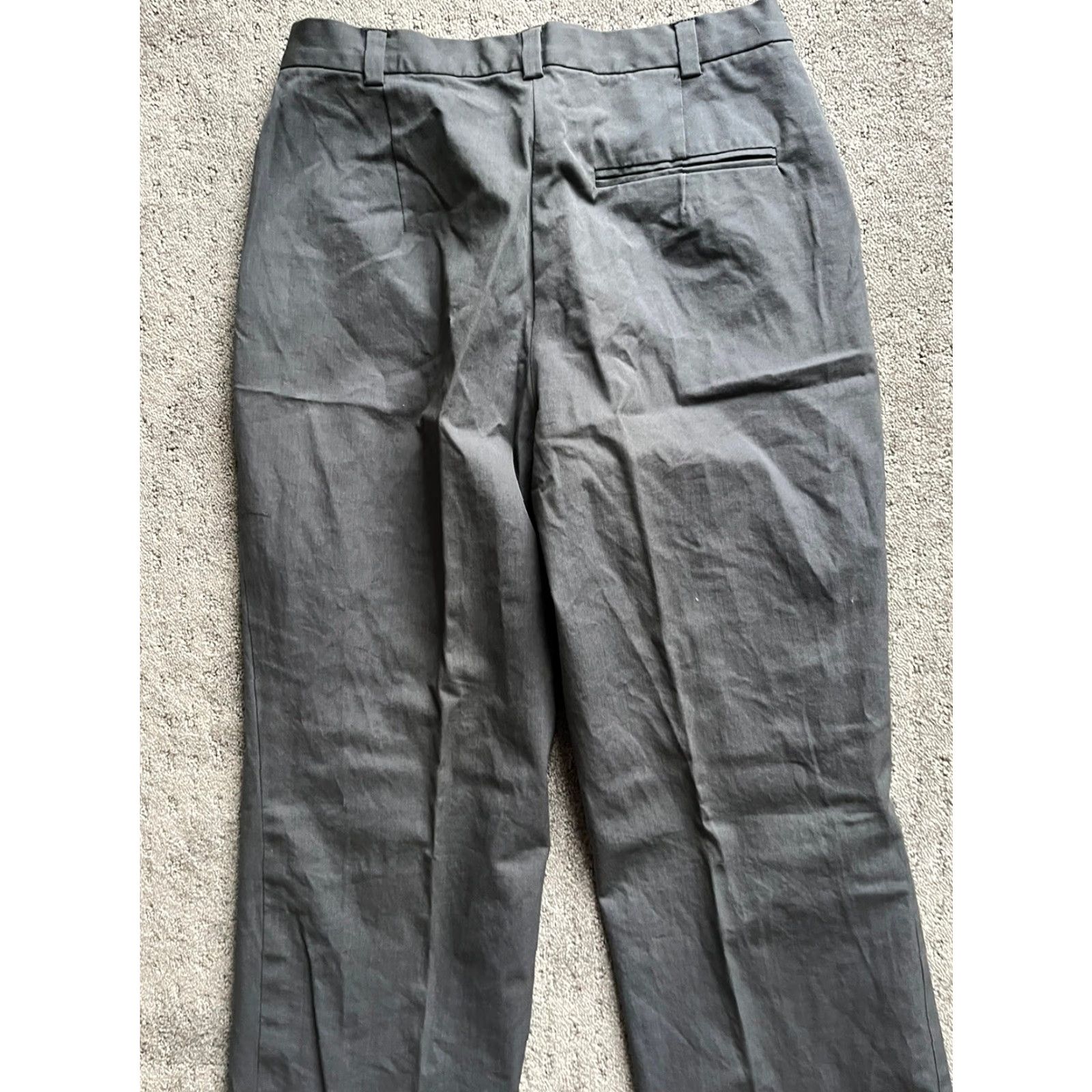 Banana Republic VINTAGE Banana Republic Factory Store Women Gray Dress Pants 8 Size 30" / US 8 / IT 44 - 4 Thumbnail
