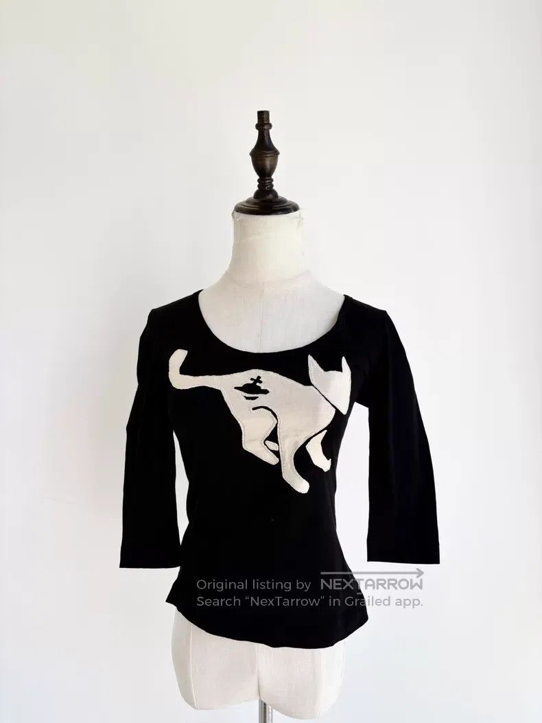 Vivienne Westwood Vivienne Westwood Black Cat Saturn Seven-Eighths Sleeve To Size M / US 6-8 / IT 42-44 - 1 Thumbnail
