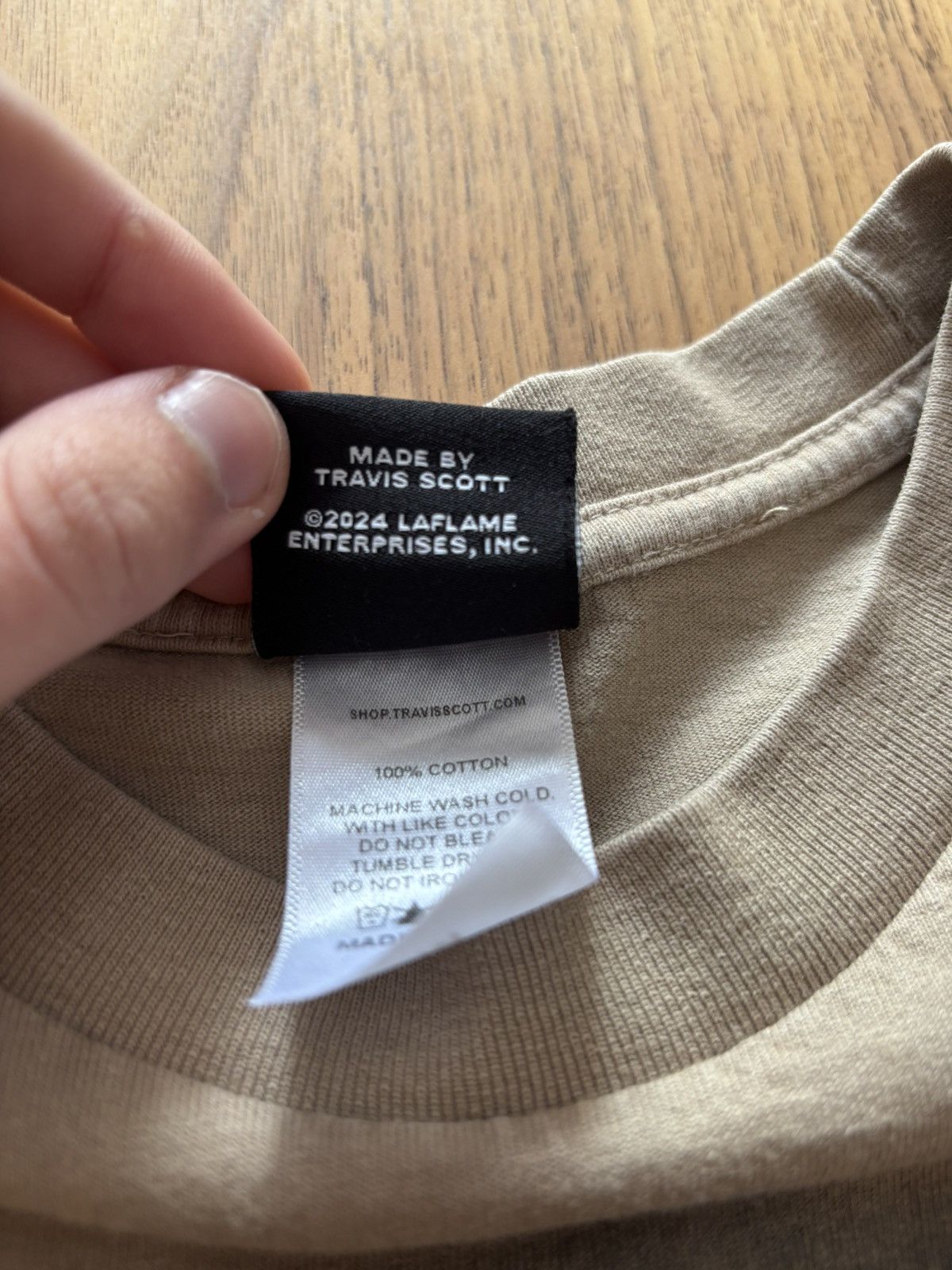 Travis Scott Travis Scott Cactus Jack Sprayed Shirt Size US M / EU 48-50 / 2 - 6 Thumbnail