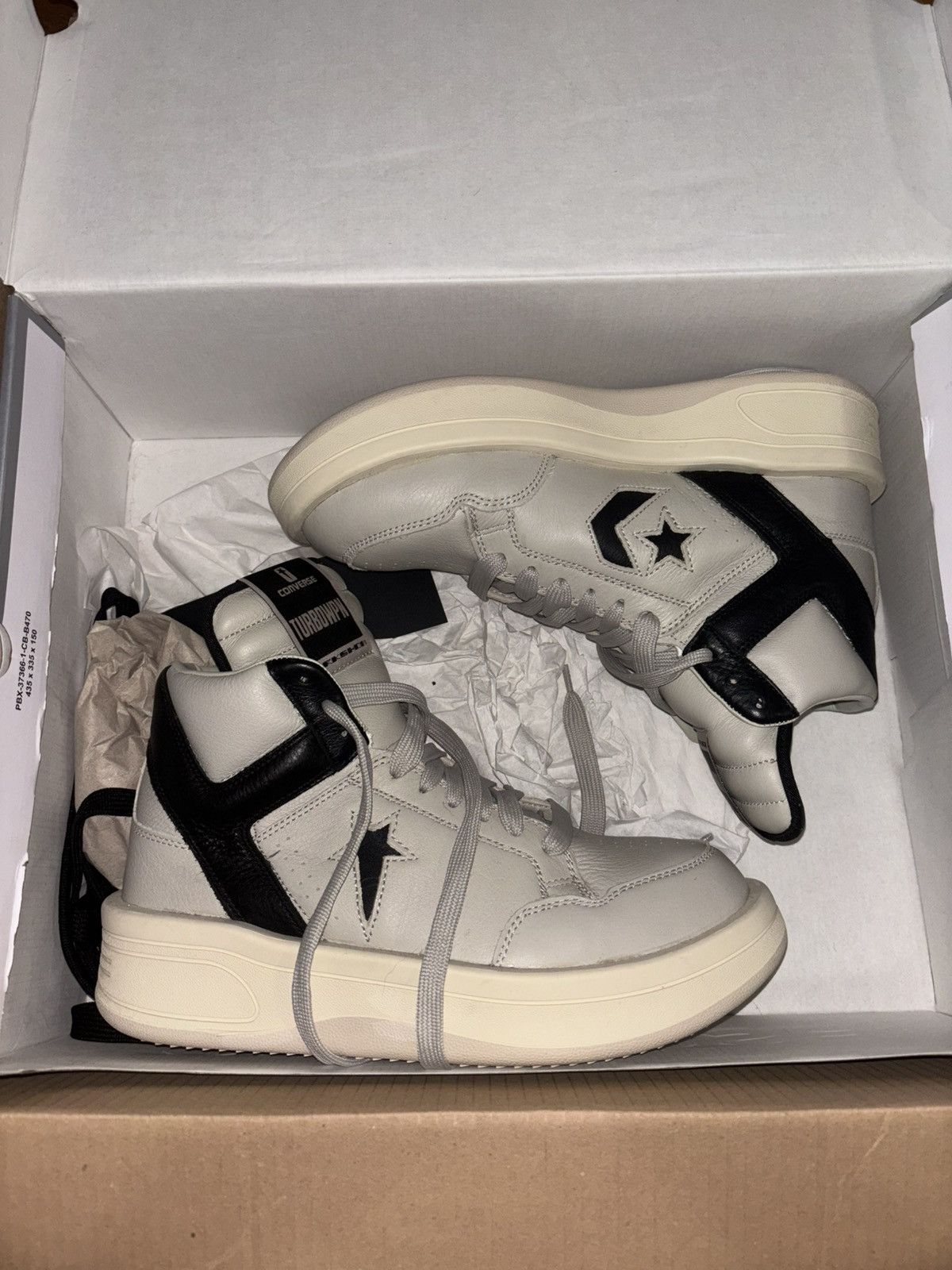 Rick Owens Drkshdw Rick Owens DRKSHDW "Oyster" Size US 10 / EU 43 - 1 Thumbnail