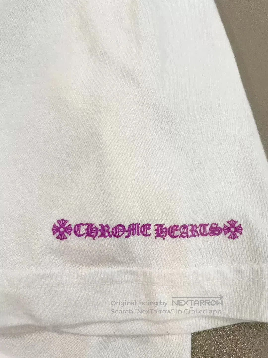 Chrome Hearts Chrome Hearts Unisex White Short Sleeve T-shirt XL. Size US XL / EU 56 / 4 - 5 Thumbnail