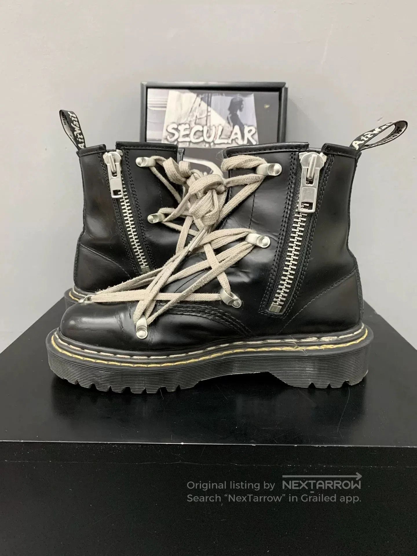 Rick Owens rick owens x dr.martens star short boots. Size US 6 / IT 36 - 5 Thumbnail