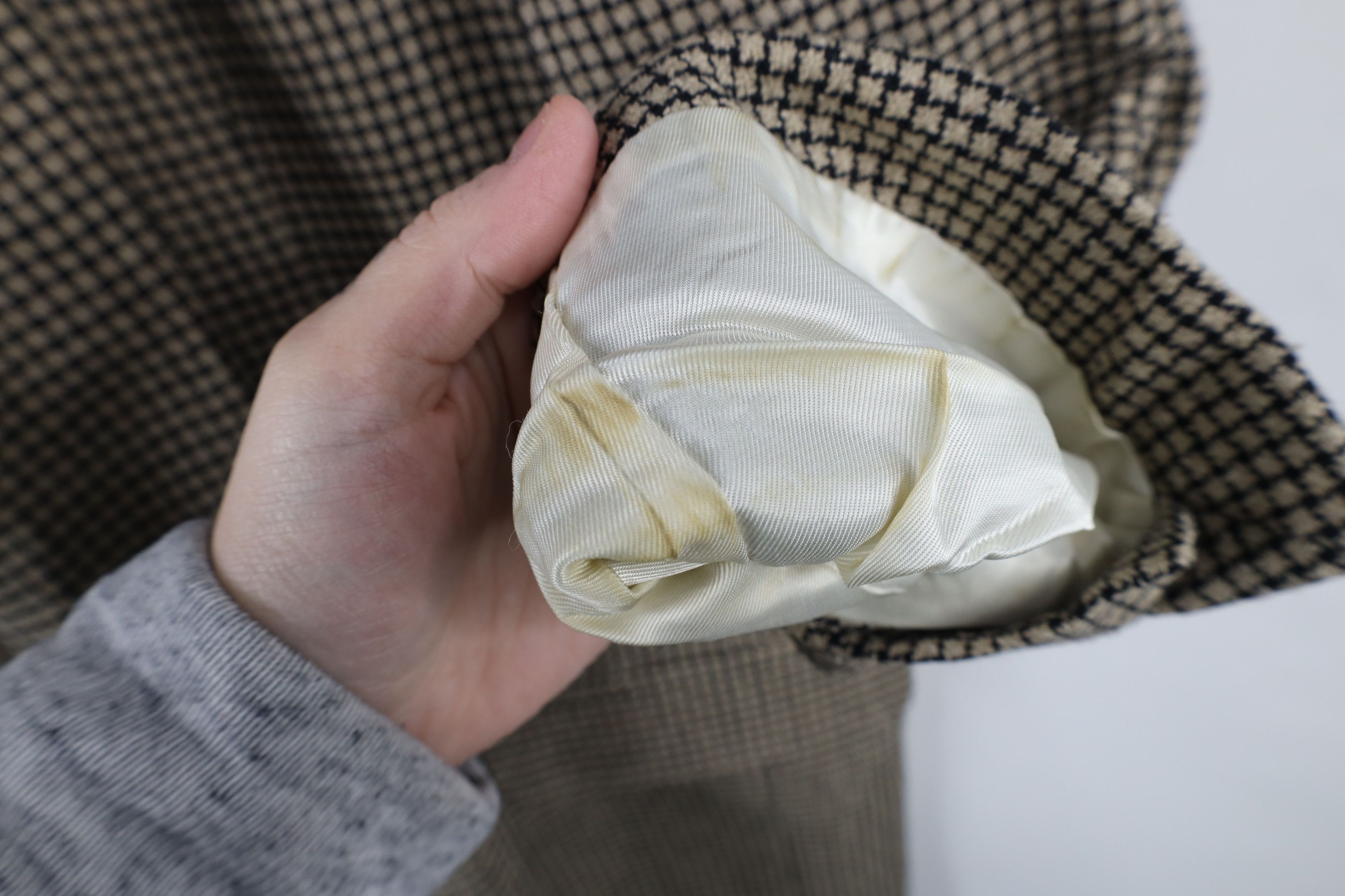 Vintage Vintage 90s Streetwear Houndstooth 3 Button Blazer Jacket Size US XL / EU 56 / 4 - 8 Thumbnail