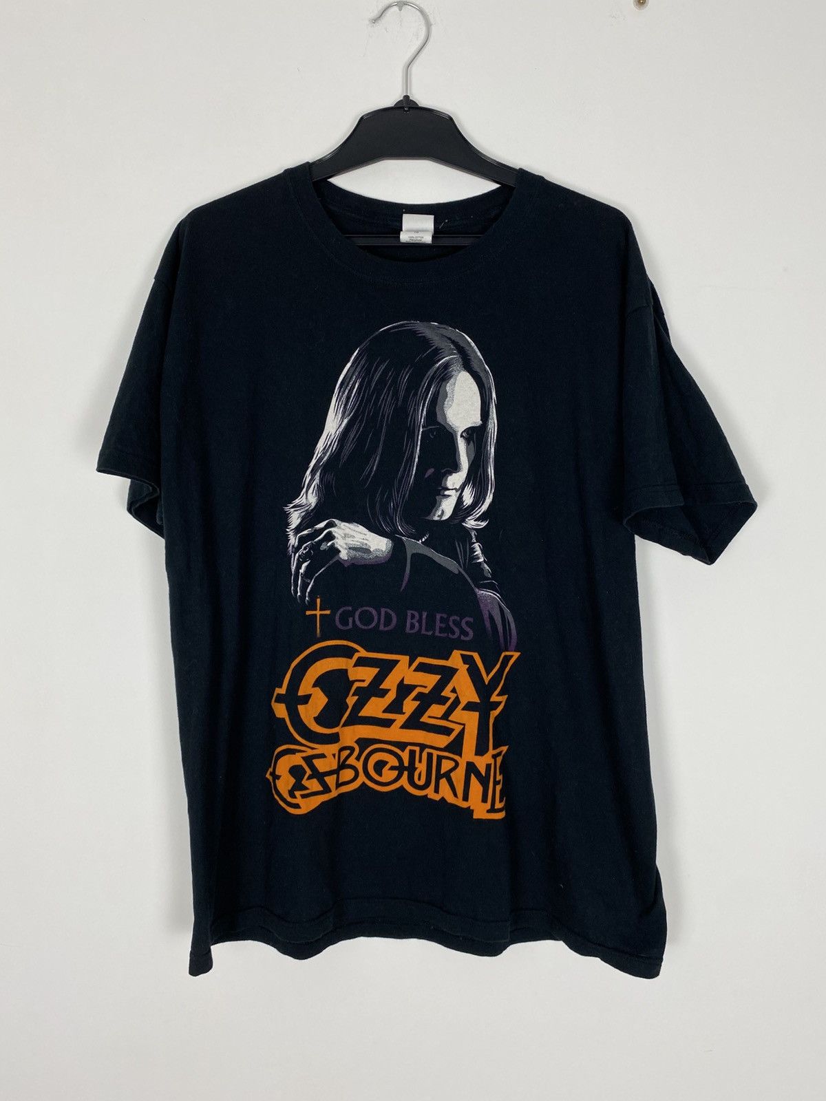 Band Tees Ozzy Osbourne God Bless 2012 Band Tees vintage XL opium alt Size US XL / EU 56 / 4 - 8 Thumbnail