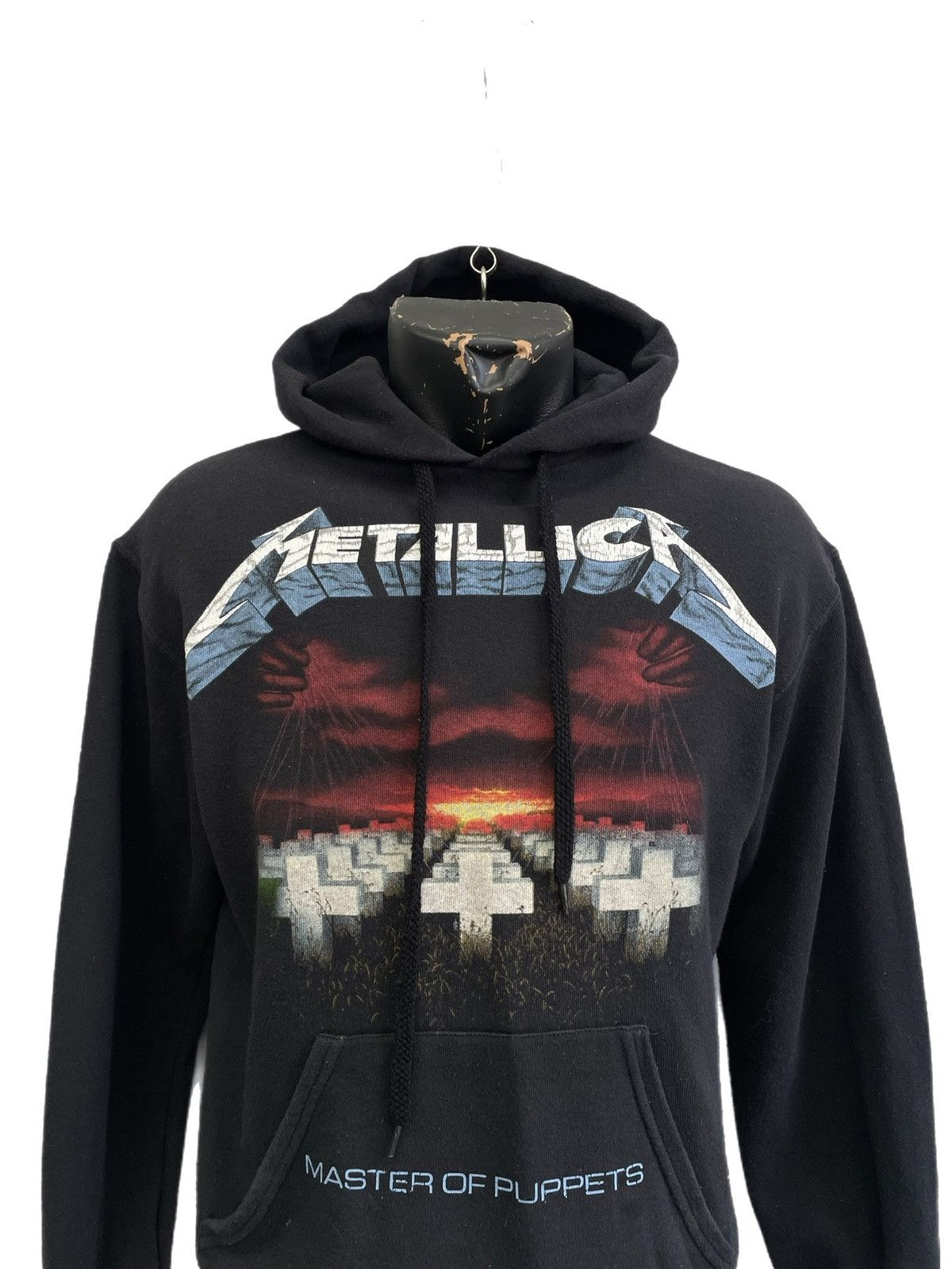 Metallica Metallica master of puppets black tour hoodie 90s y2k Size US S / EU 44-46 / 1 - 2 Thumbnail