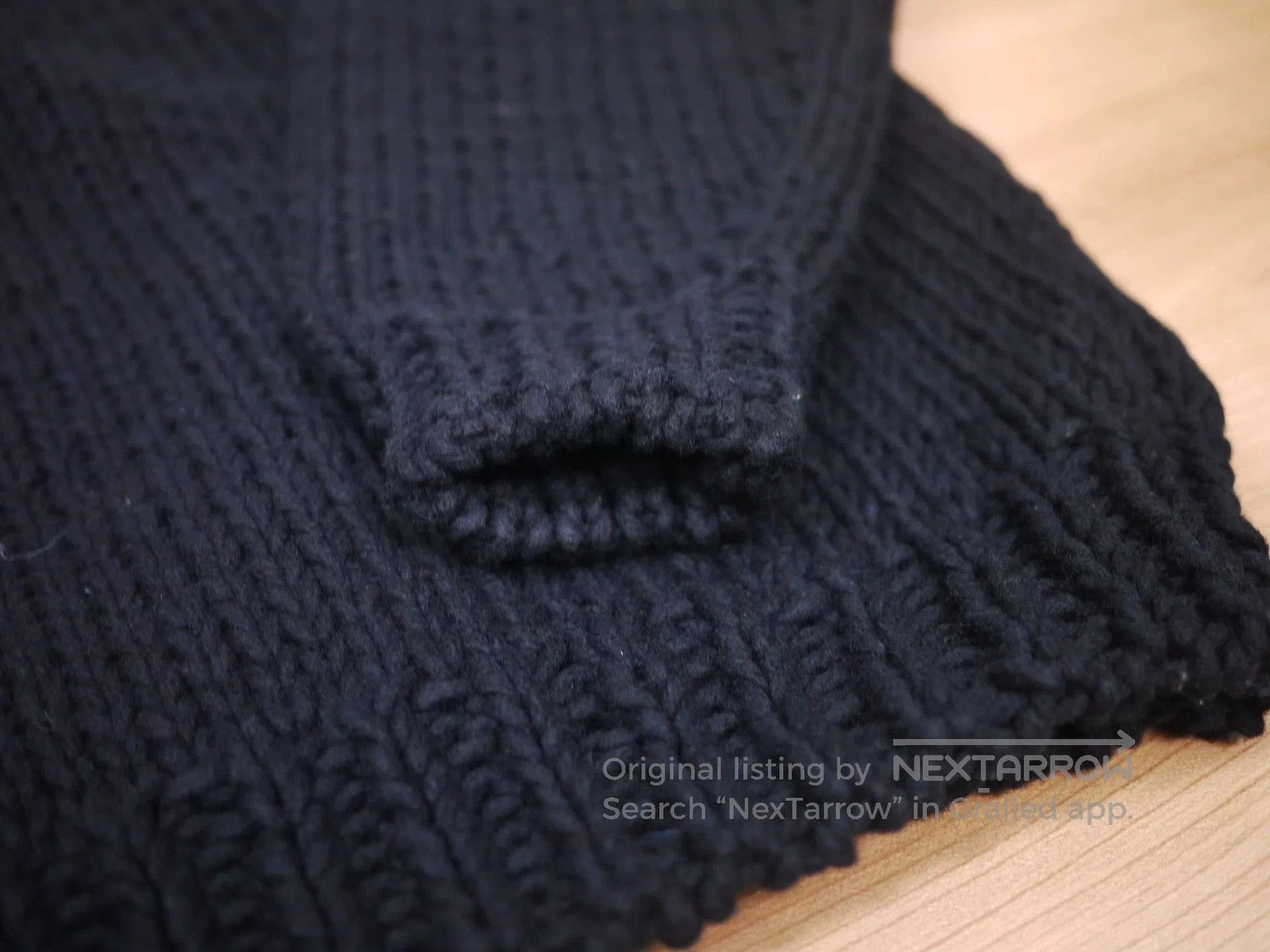 Visvim Black Long Sleeve Knit Sweater. Size US L / EU 52-54 / 3 - 2 Thumbnail