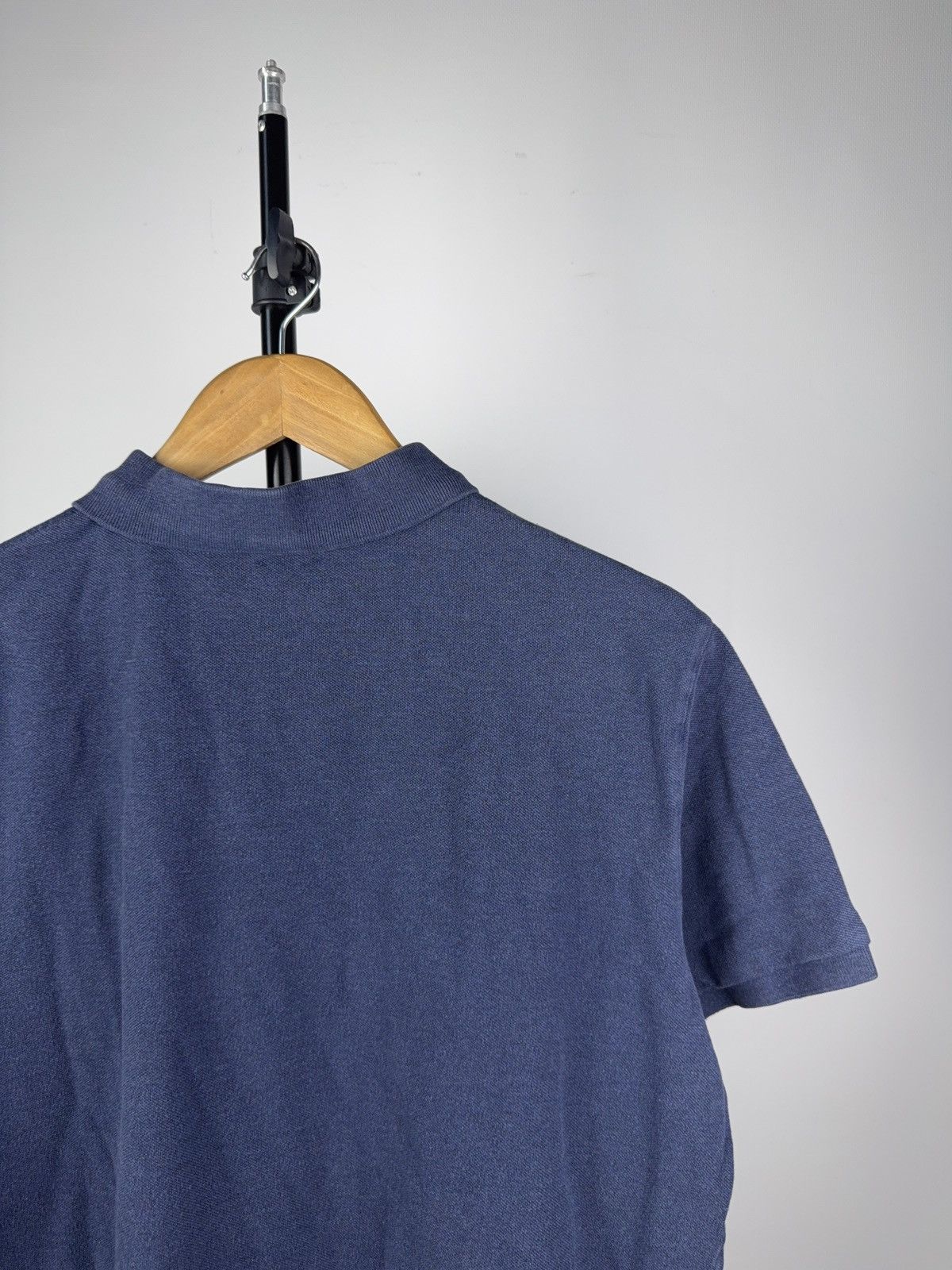 Polo Ralph Lauren Vintage 90s Polo Ralph Lauren Navy Slim Fit Polo Shirt L Size US L / EU 52-54 / 3 - 8 Thumbnail